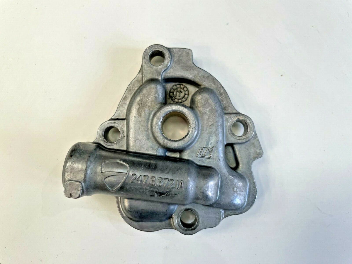 Ducati Panigale 899 2014-2015 Oil Pump Cover Genuine OEM 247.3.372.1A