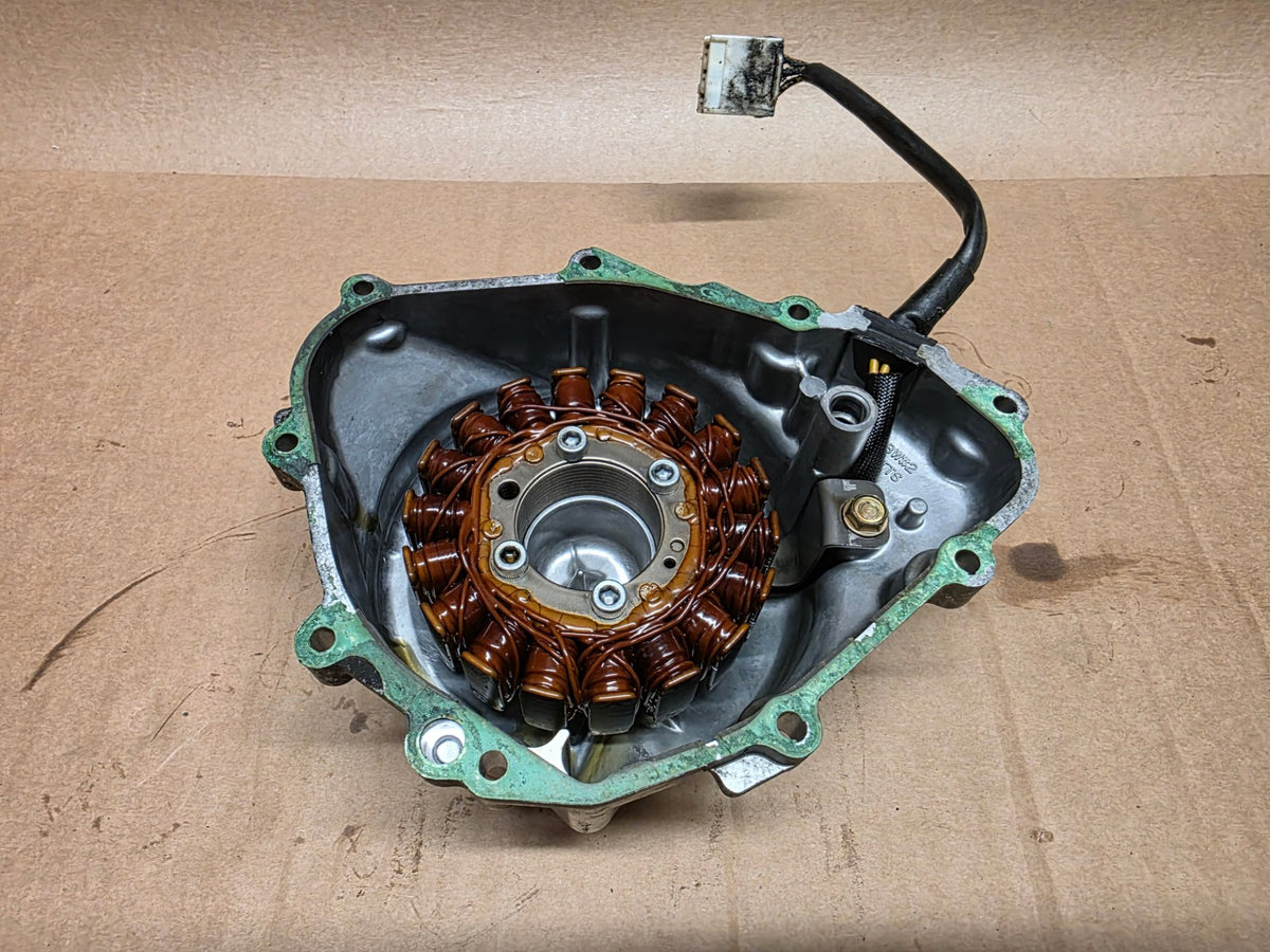 Honda CBR 600 F4i 2001-2006 Stator Generator & Cover 31120-MBW-J21