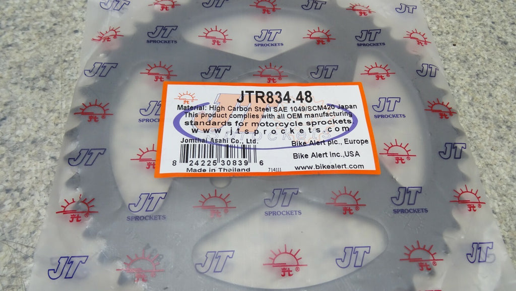 OEM High Carbon Steel Rear Sprocket 48 Teeth Jtr834.48 PN:JTR834.48