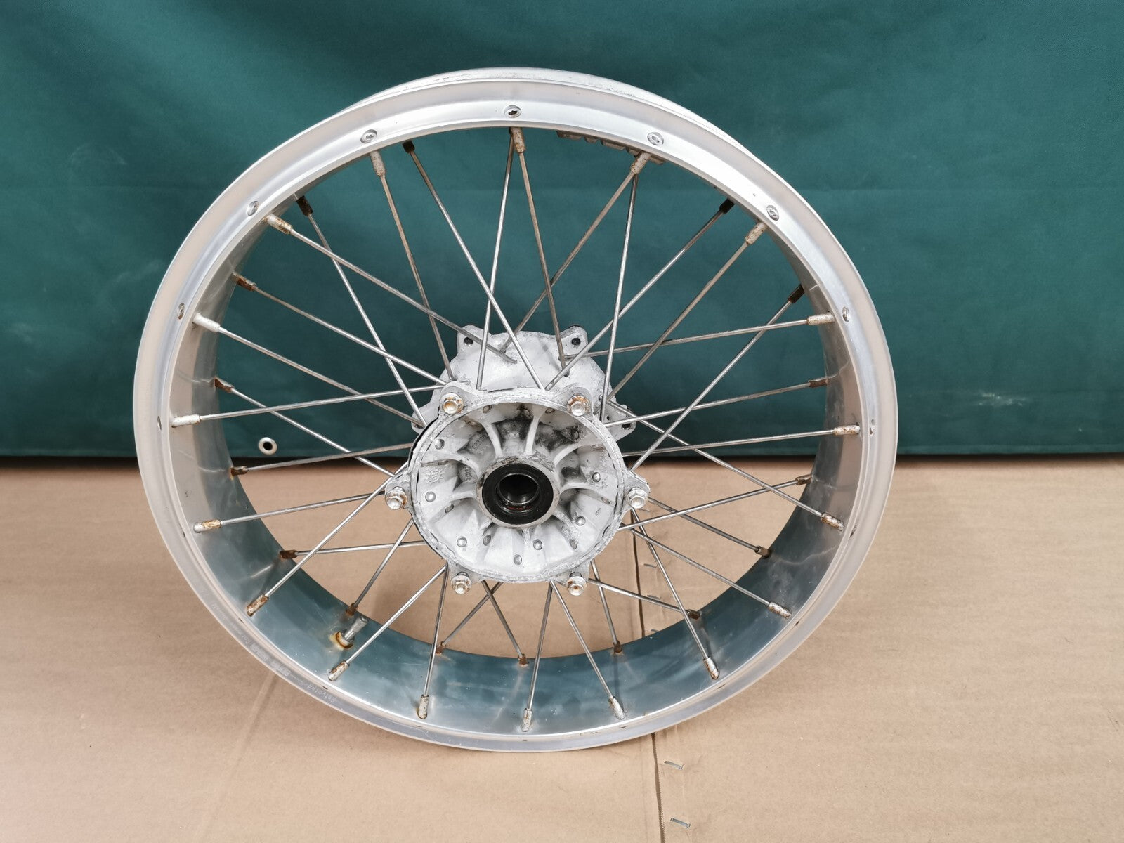 OEM 19" Complete BEHR Front Wheel Rim for Aprilia ETV 1000 Caponord 2003