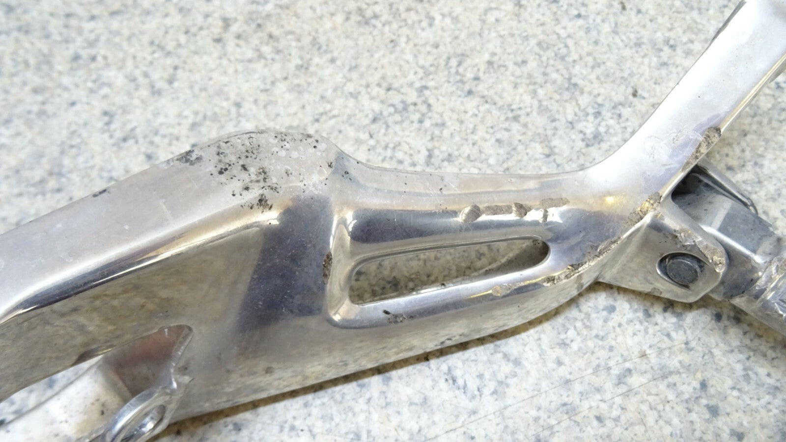 Left Lh Rear Pillion Foot Peg Hanger 1100xx for Honda Blackbird CBR 1100 XX