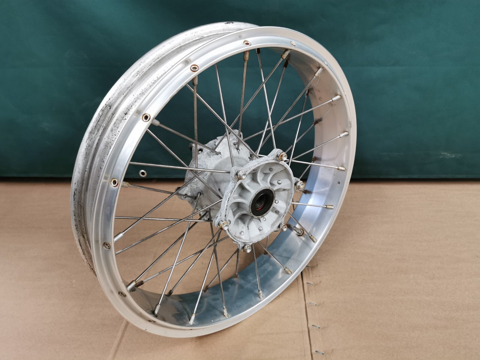 OEM 19" Complete BEHR Front Wheel Rim for Aprilia ETV 1000 Caponord 2003