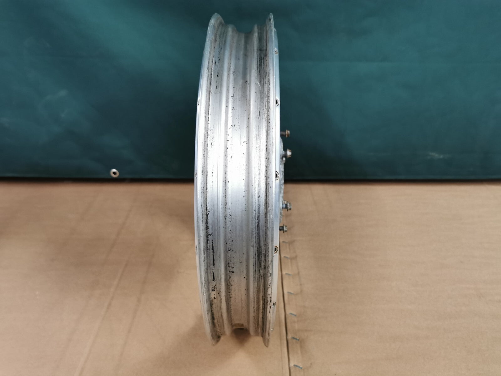 OEM 19" Complete BEHR Front Wheel Rim for Aprilia ETV 1000 Caponord 2003