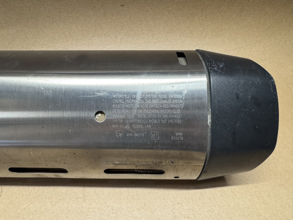OEM Right Exhaust Silencer for BMW K1600 GT 2011-2017 PN:8558278