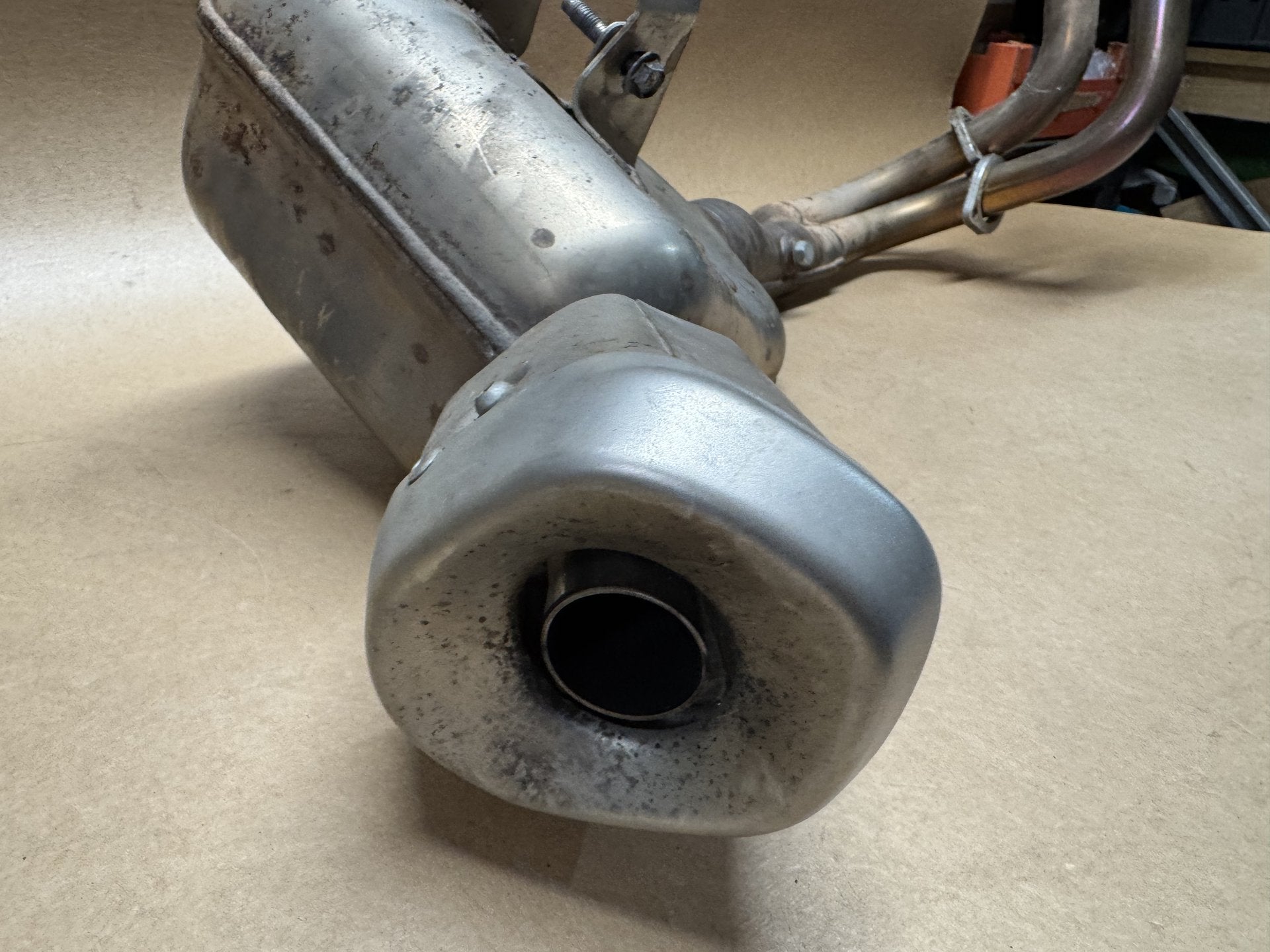 OEM exhaust silencer system for Yamaha MT-07 2016-2020