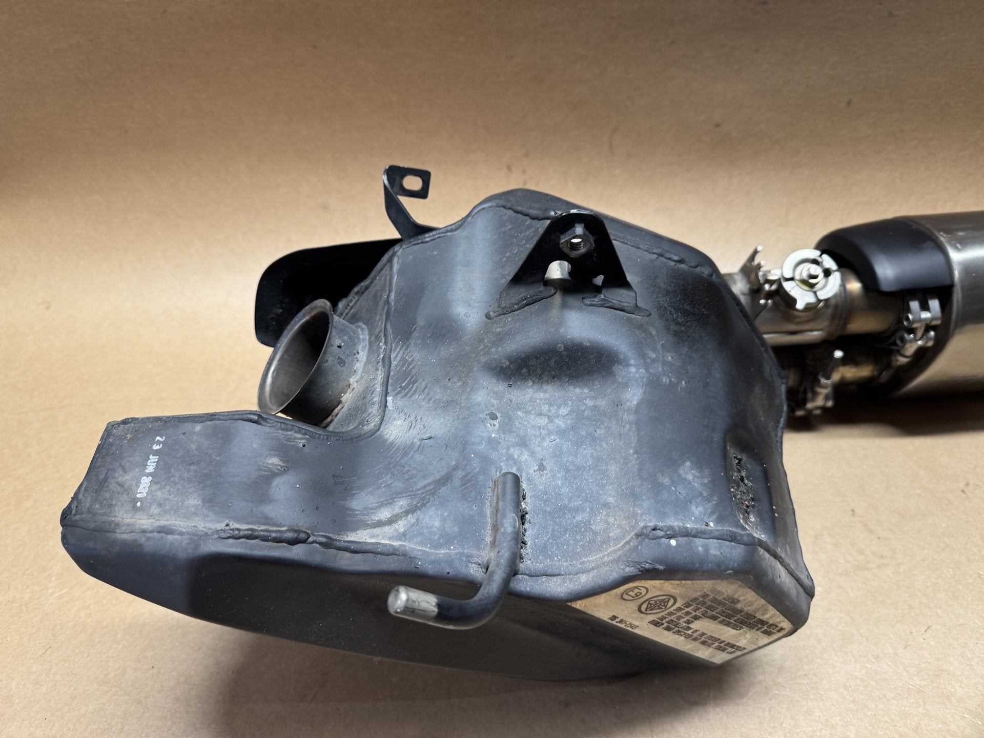 OEM exhaust silencer for Triumph Speed Triple RS 2021-2024