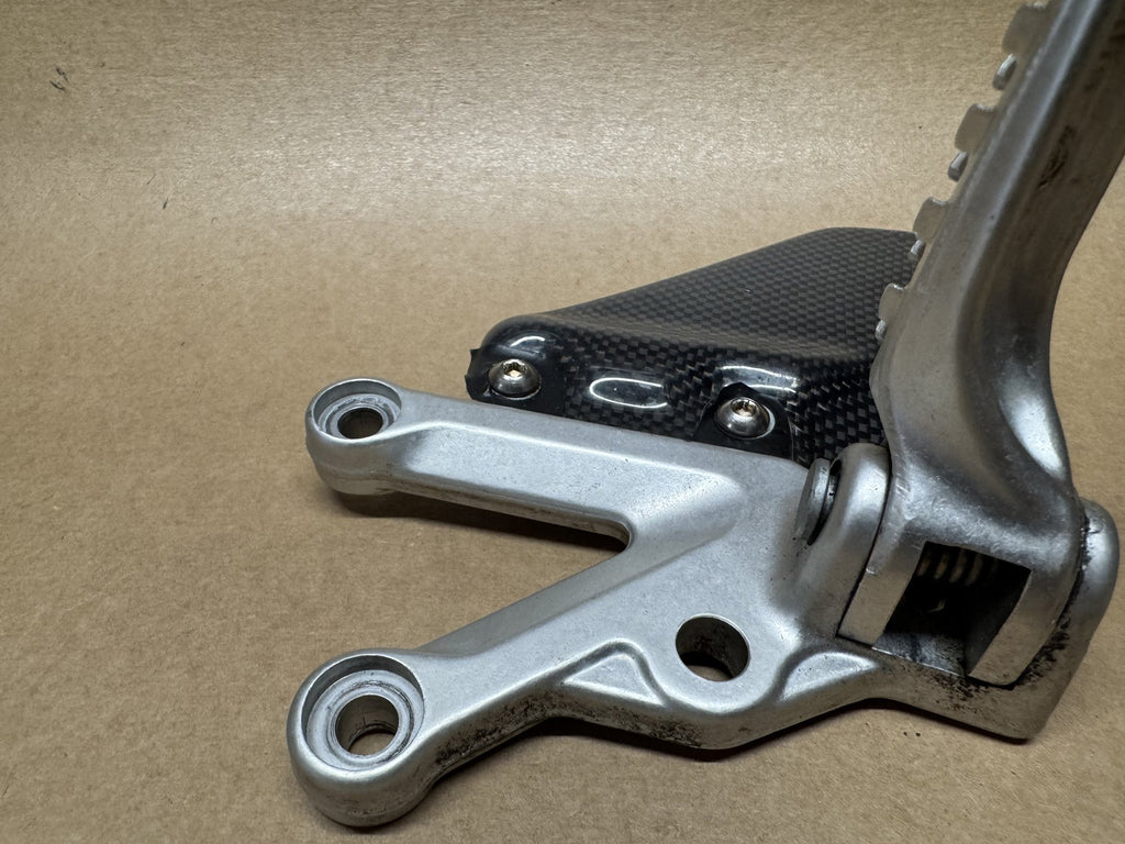 OEM front foot peg hangers for Aprilia RSV 1000 2004-2010