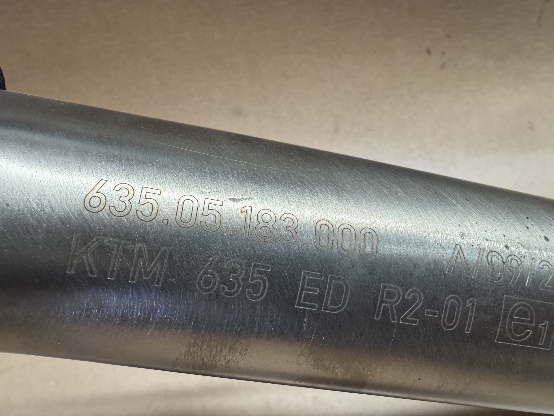 OEM Exhaust Silencer for KTM Adventure 790 890 2020-2023 PN:63505183000