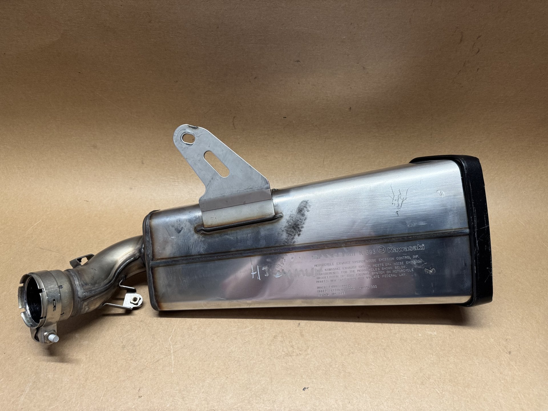 OEM Exhaust Silencer / Can for Kawasaki Z1000 Ninja 2020-2023