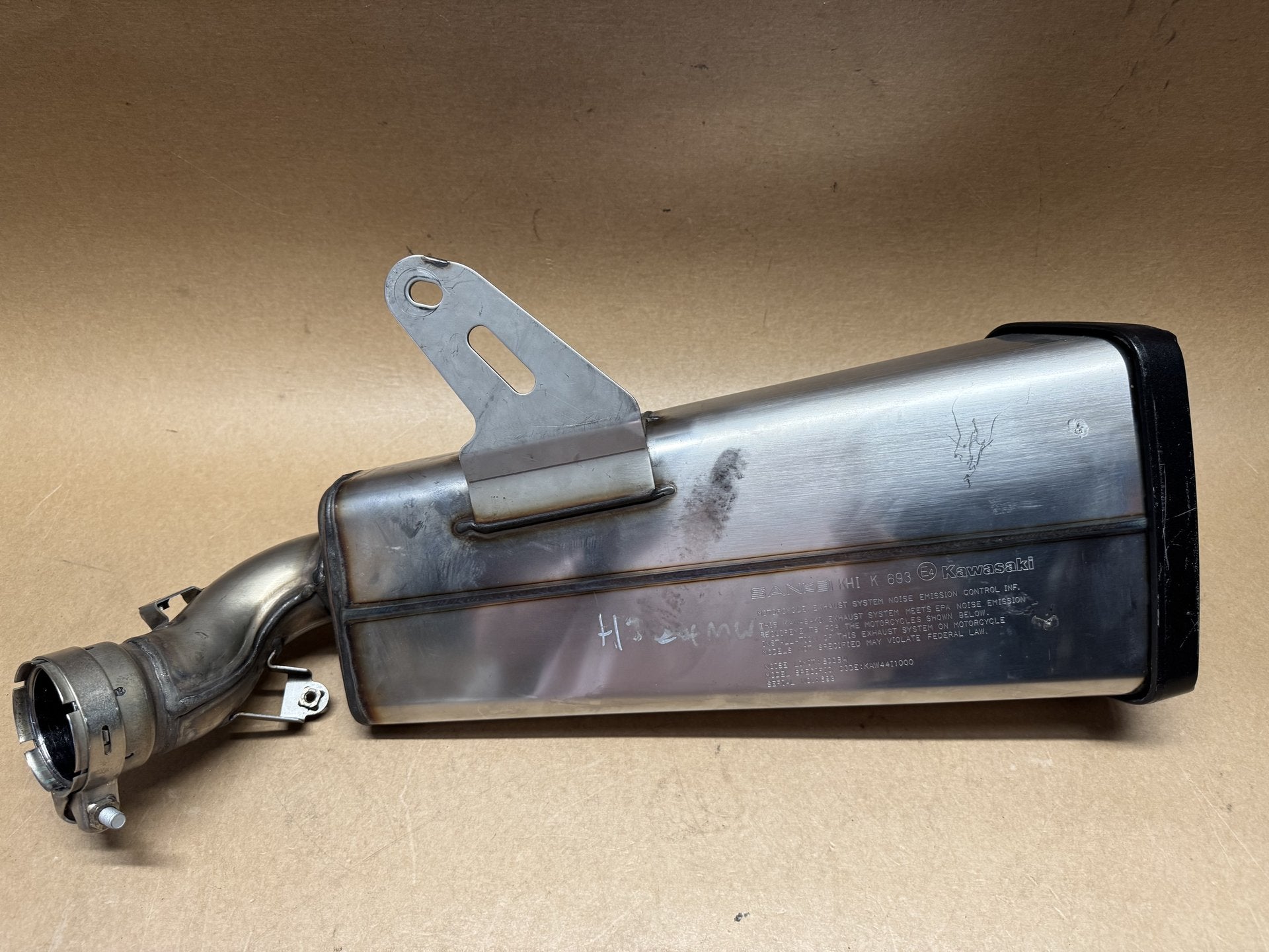 OEM Exhaust Silencer / Can for Kawasaki Z1000 Ninja 2020-2023