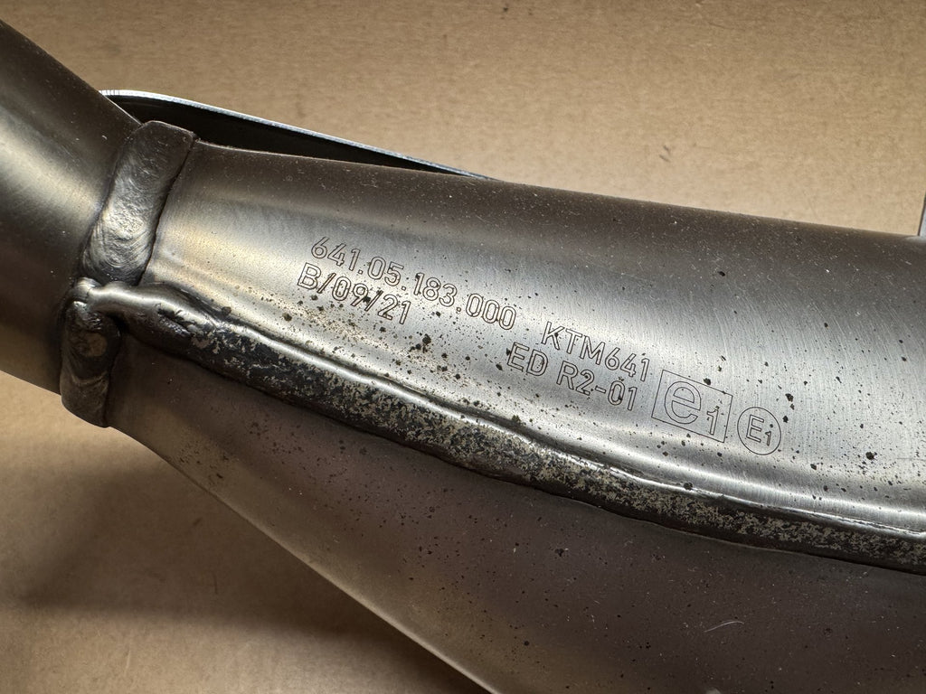 OEM Exhaust Silencer / Can for KTM 790 890 Duke 2018-2022 PN:64105183000