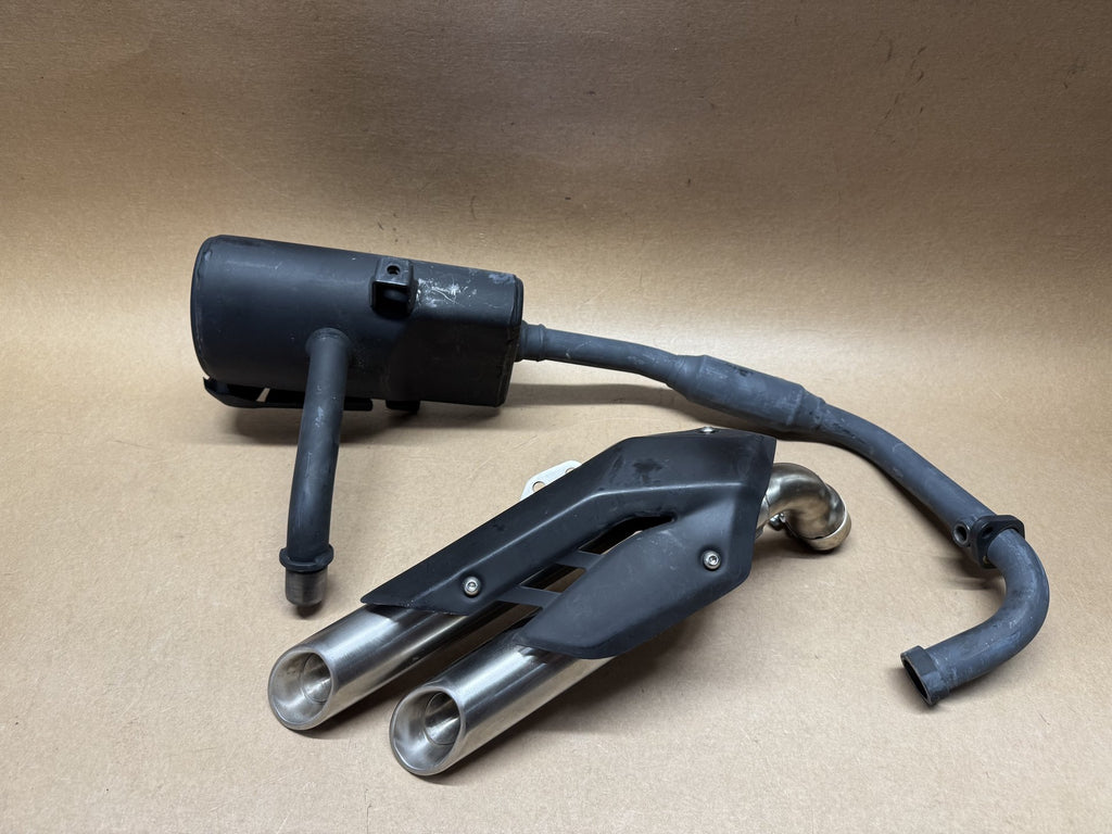 Benelli TNT 125 Exhaust Silencer System Genuine OEM