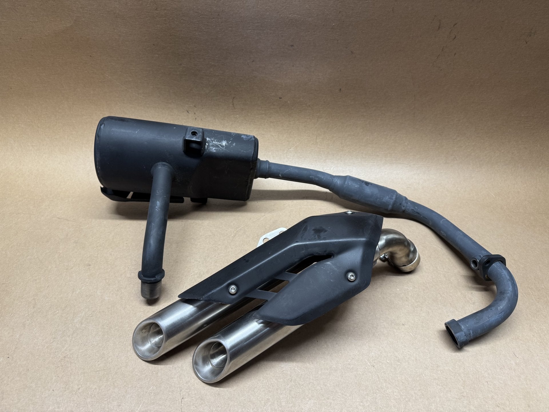 Benelli TNT 125 Exhaust Silencer System Genuine OEM