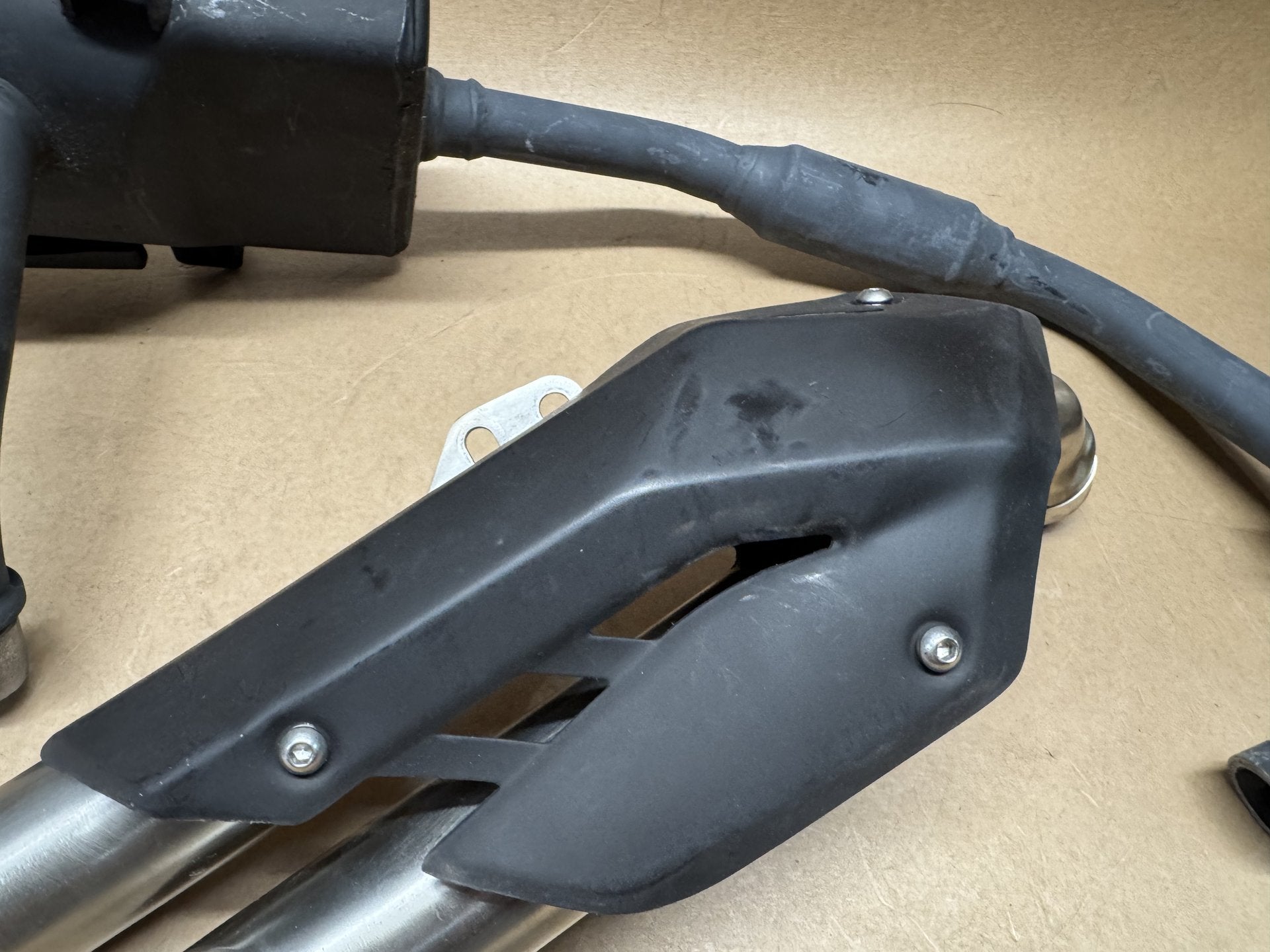 Benelli TNT 125 Exhaust Silencer System Genuine OEM