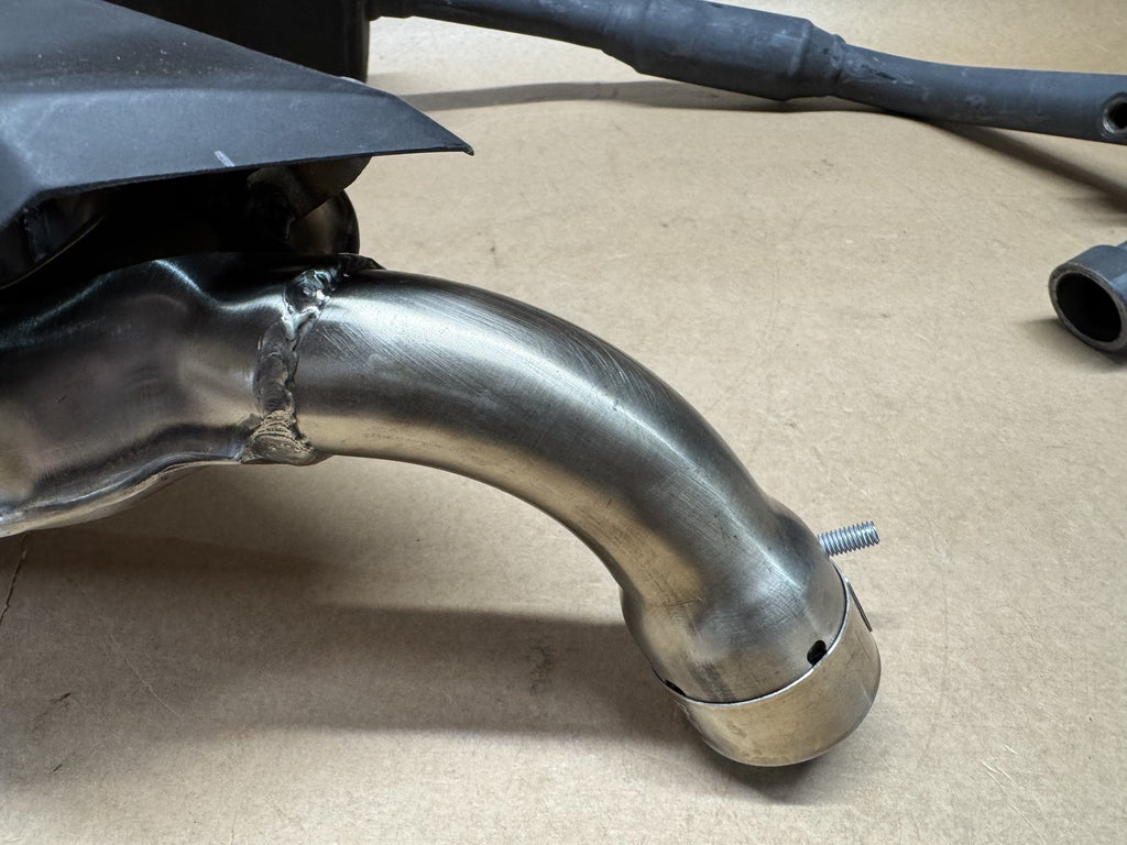 Benelli TNT 125 Exhaust Silencer System Genuine OEM