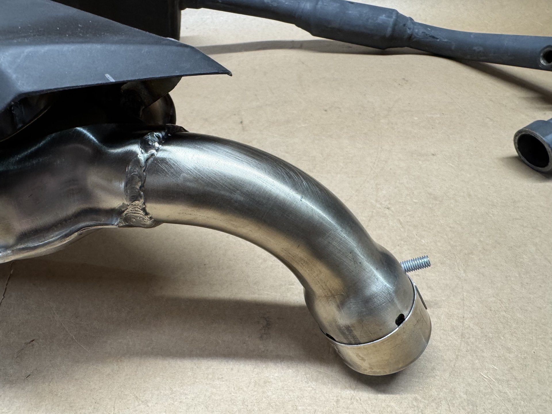 Benelli TNT 125 Exhaust Silencer System Genuine OEM
