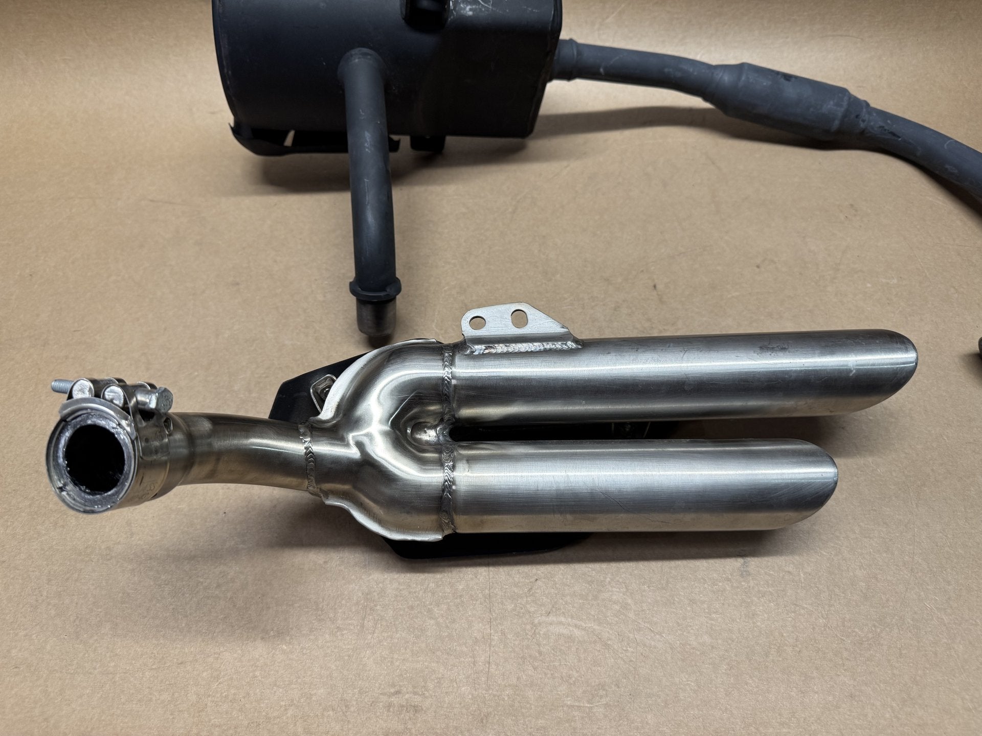 Benelli TNT 125 Exhaust Silencer System Genuine OEM