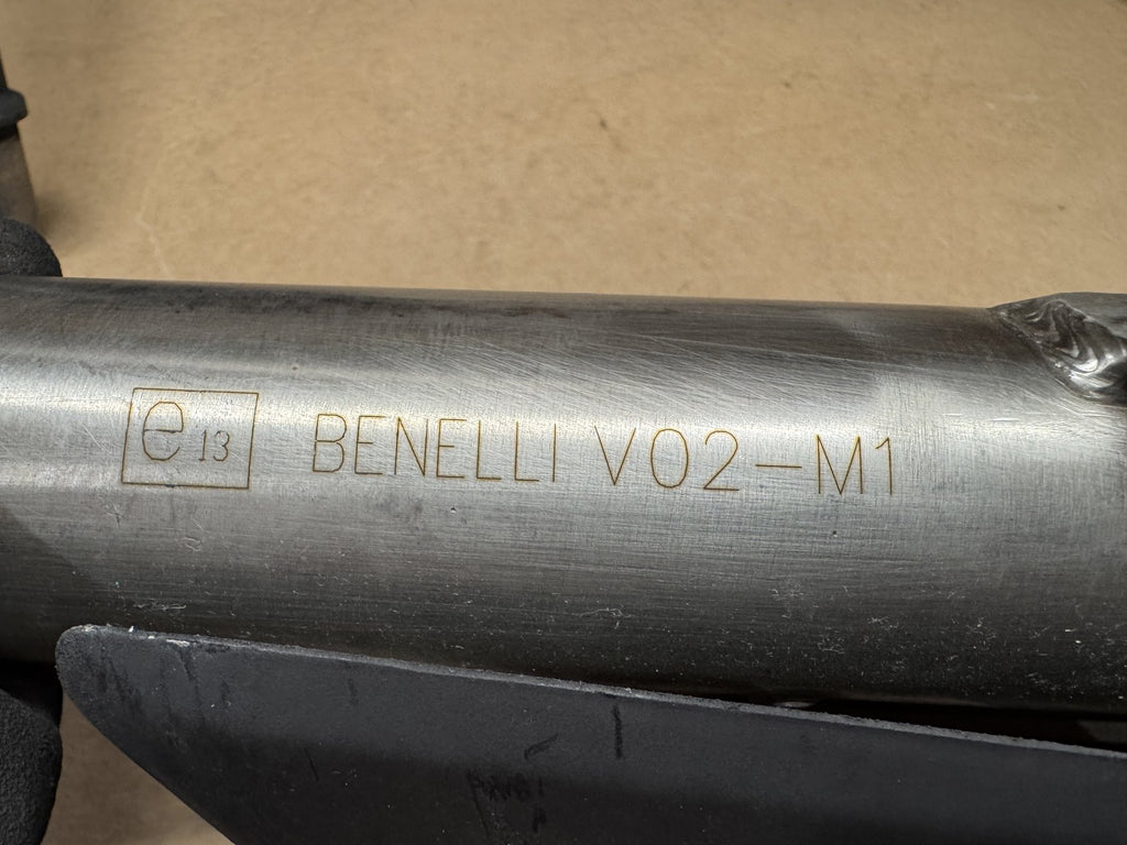 Benelli TNT 125 Exhaust Silencer System Genuine OEM