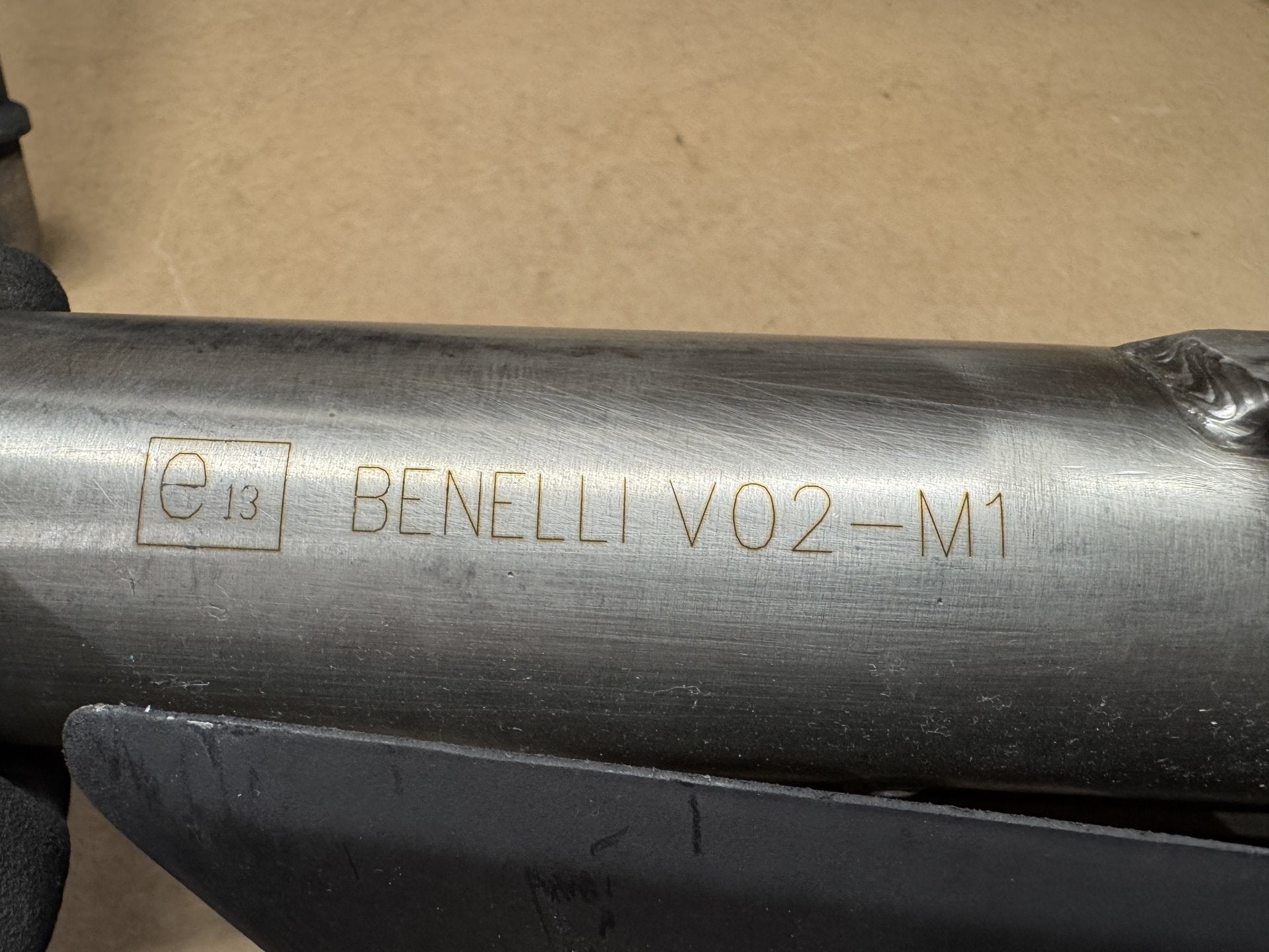 Benelli TNT 125 Exhaust Silencer System Genuine OEM