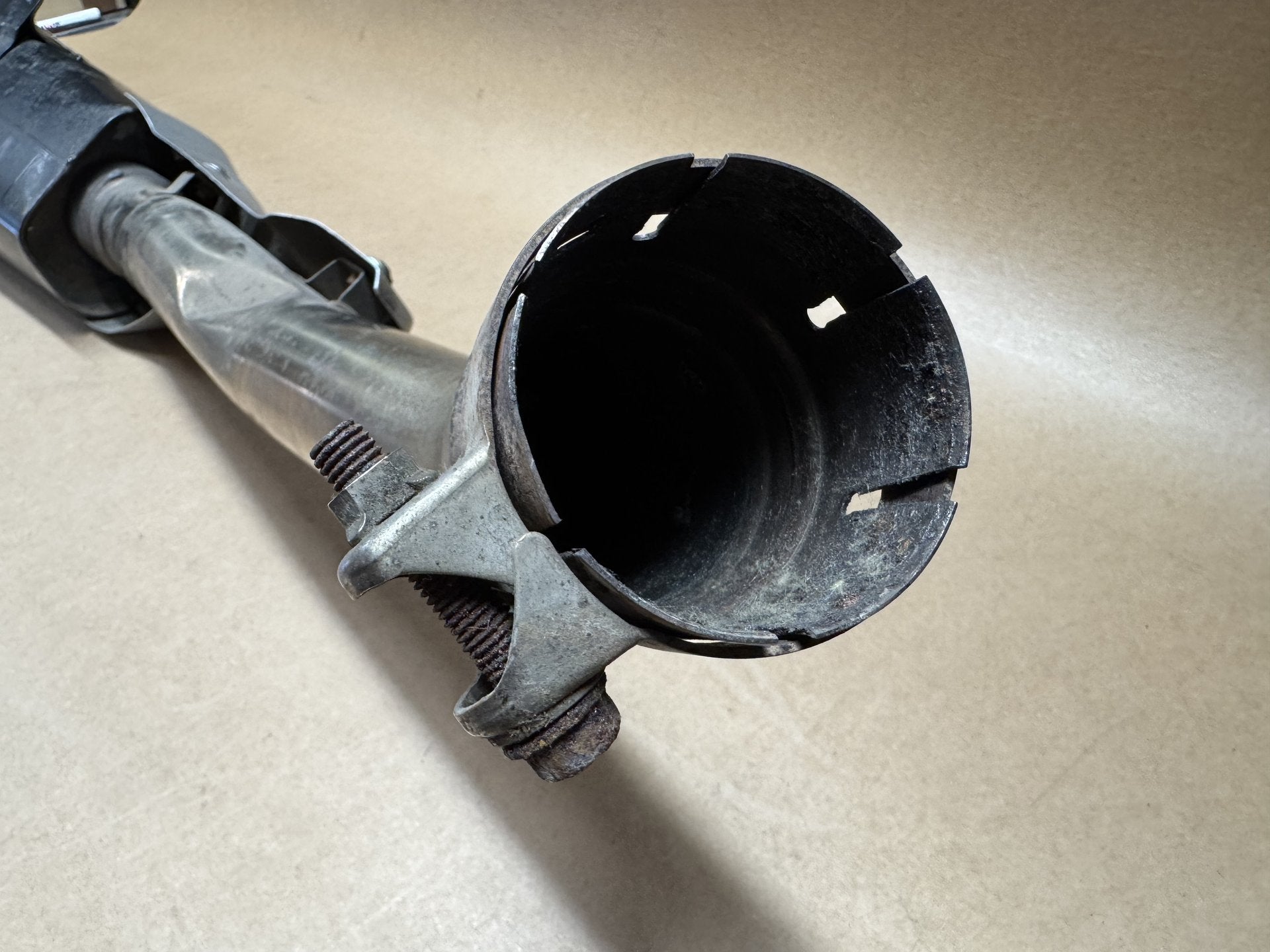 Kawasaki ZZR1400 2012-2014 Left Side Exhaust Silencer Genuine OEM