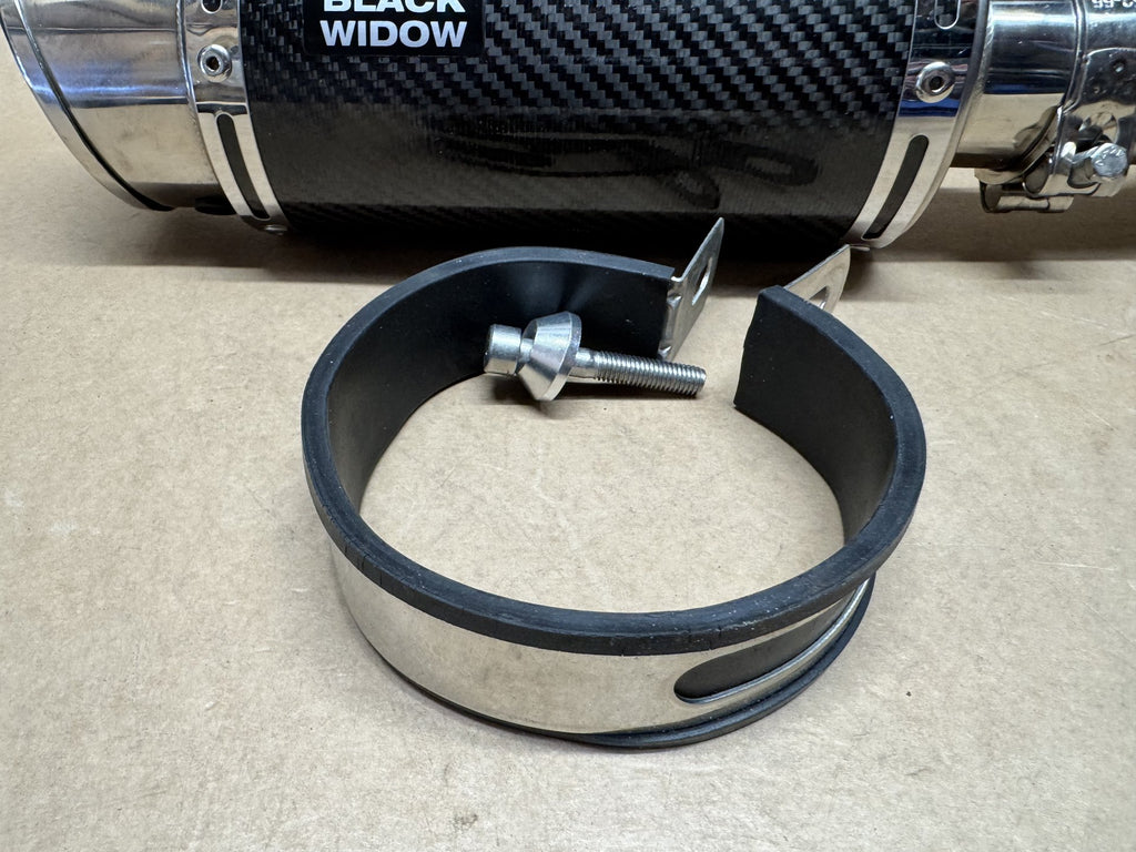 Generic Black Widow Exhaust Silencer / Can Genuine OEM 200CS/CG20R
