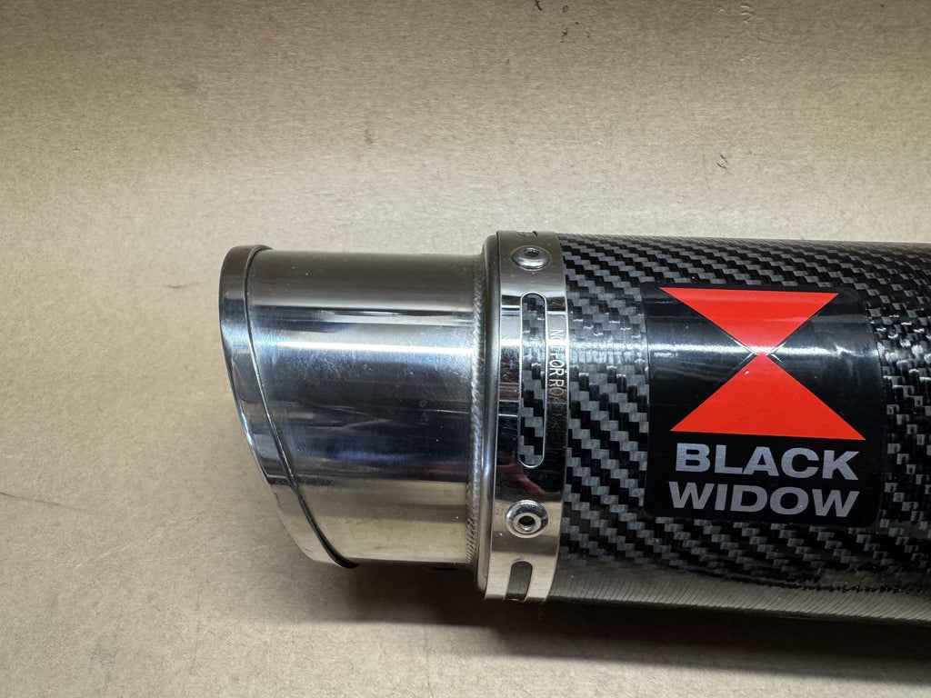 Generic Black Widow Exhaust Silencer / Can Genuine OEM 200CS/CG20R