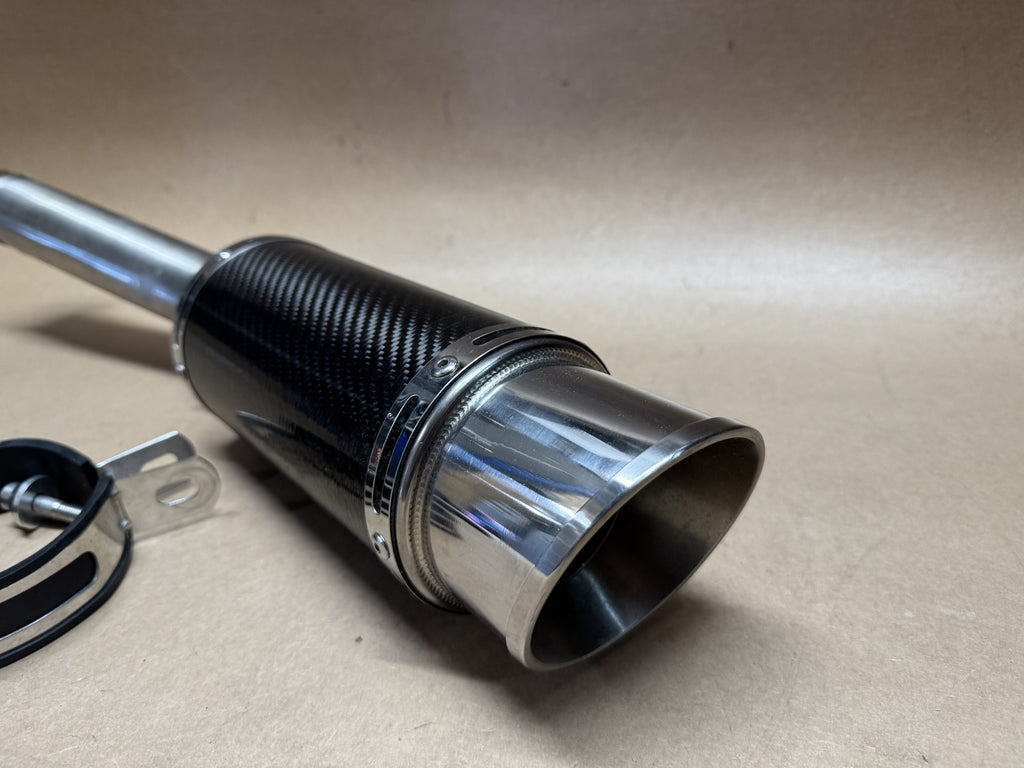 Generic Black Widow Exhaust Silencer / Can Genuine OEM 200CS/CG20R