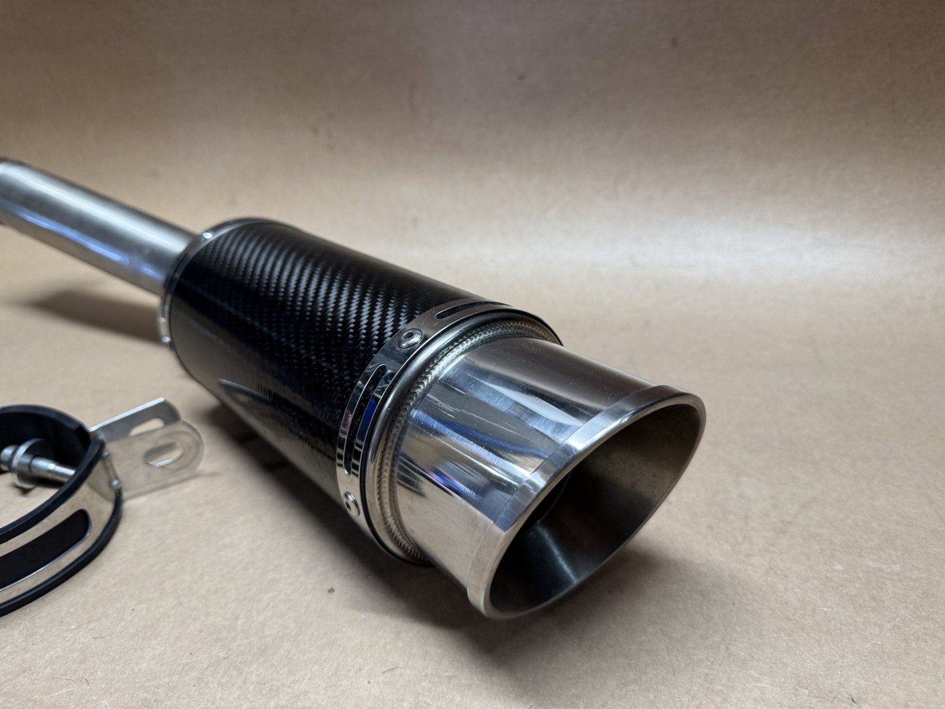 Generic Black Widow Exhaust Silencer / Can Genuine OEM 200CS/CG20R