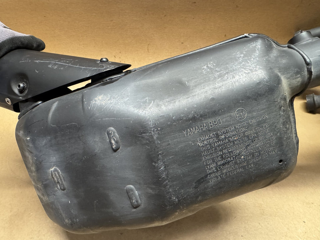 Yamaha XSR900 2016-2020 Exhaust Silencer / Can Genuine OEM