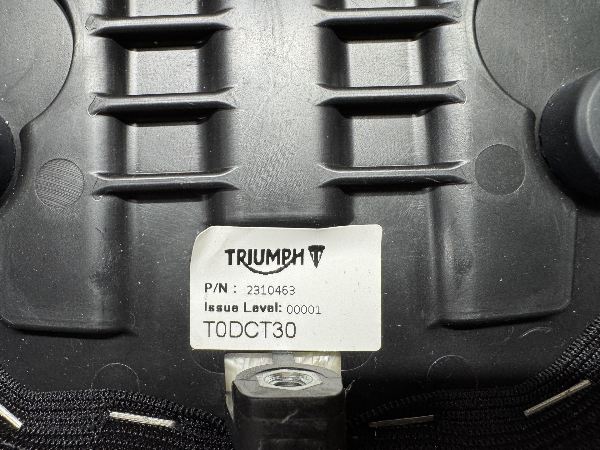 Triumph Street Scrambler 2019 Rear Pillion Seat Genuine OEM T2310463
