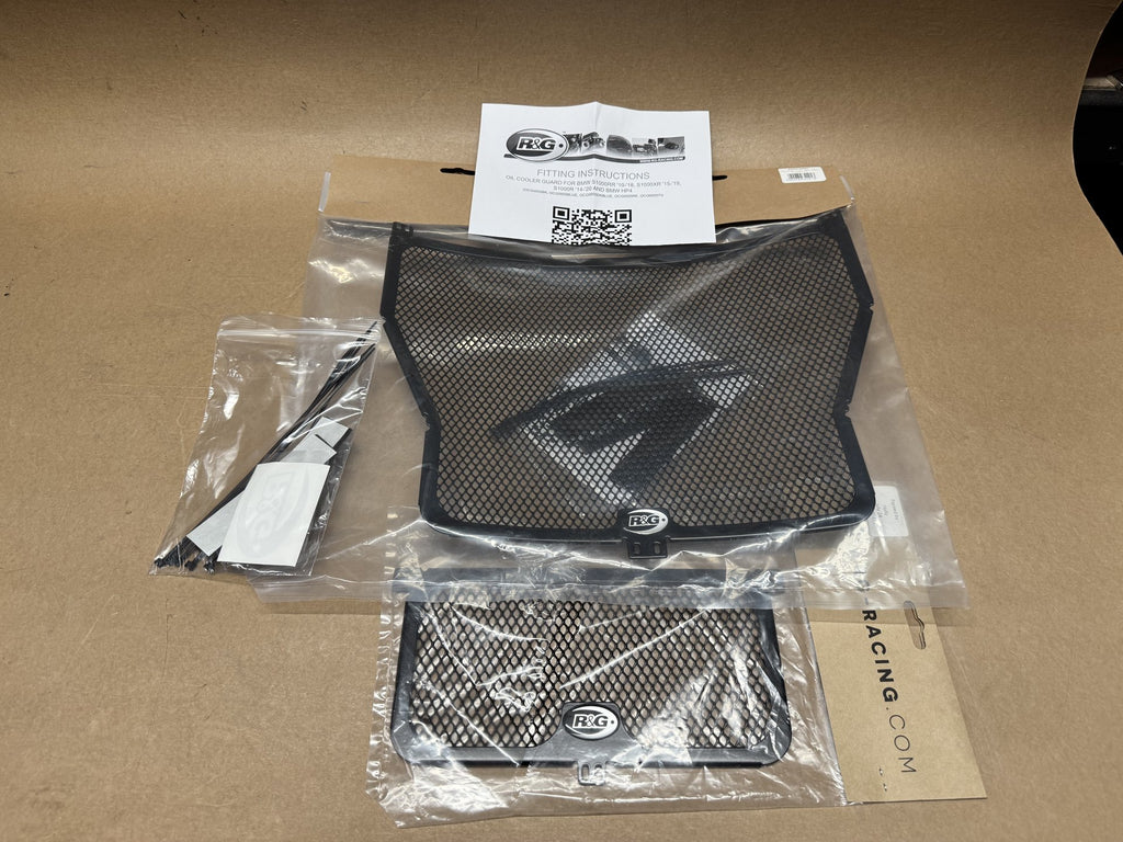BMW S1000RR 2010-2017 R&G Radiator & Oil Cooler Cover Guard Genuine OEM