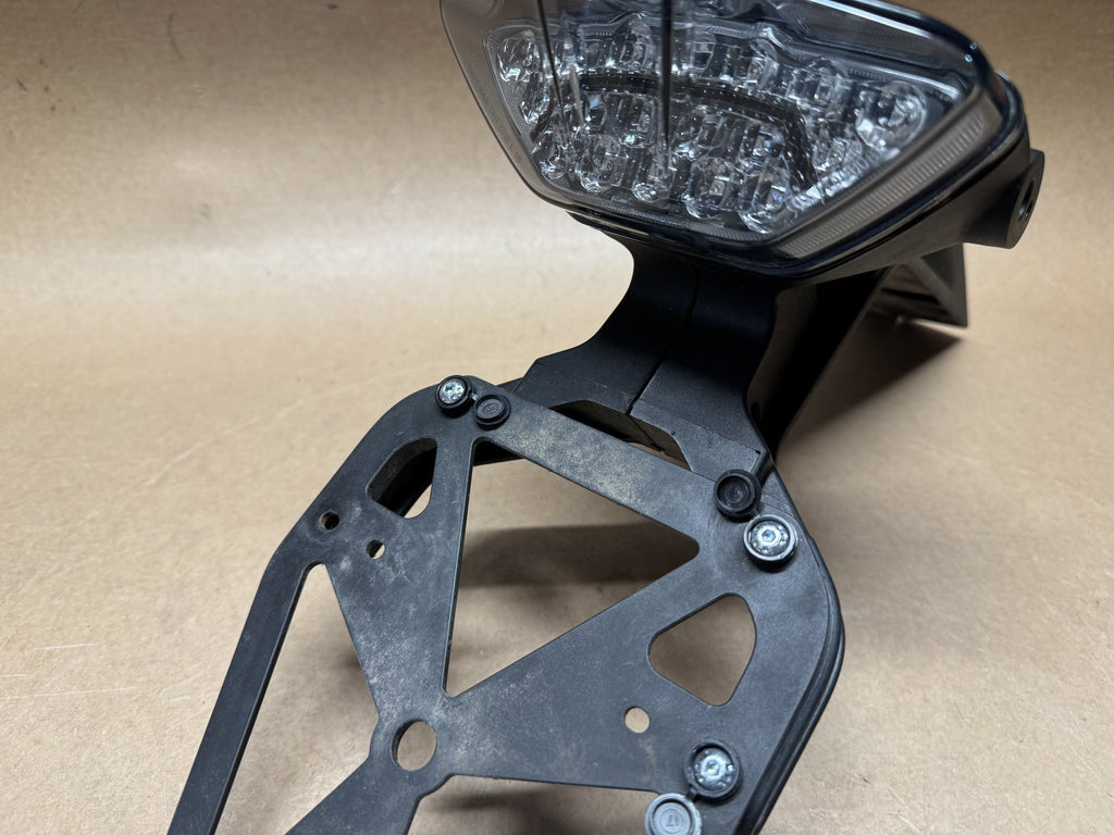 KTM 790 890 Duke 2018-2023 Number plate Holder + Brake Light Genuine OEM