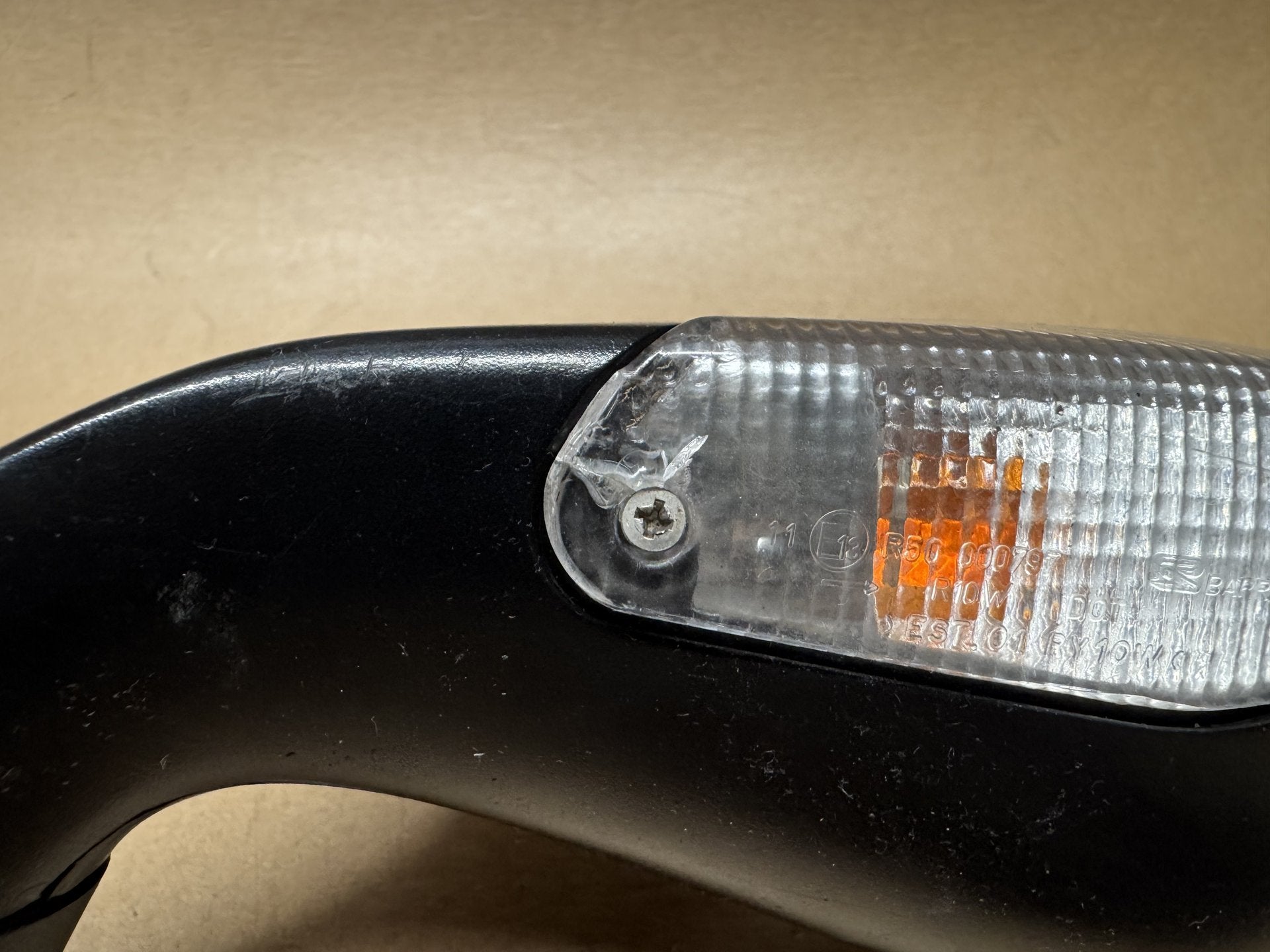 Aprilia RSV 1000 Factory 2009 OEM Left & Right Mirror Genuine OEM 000798