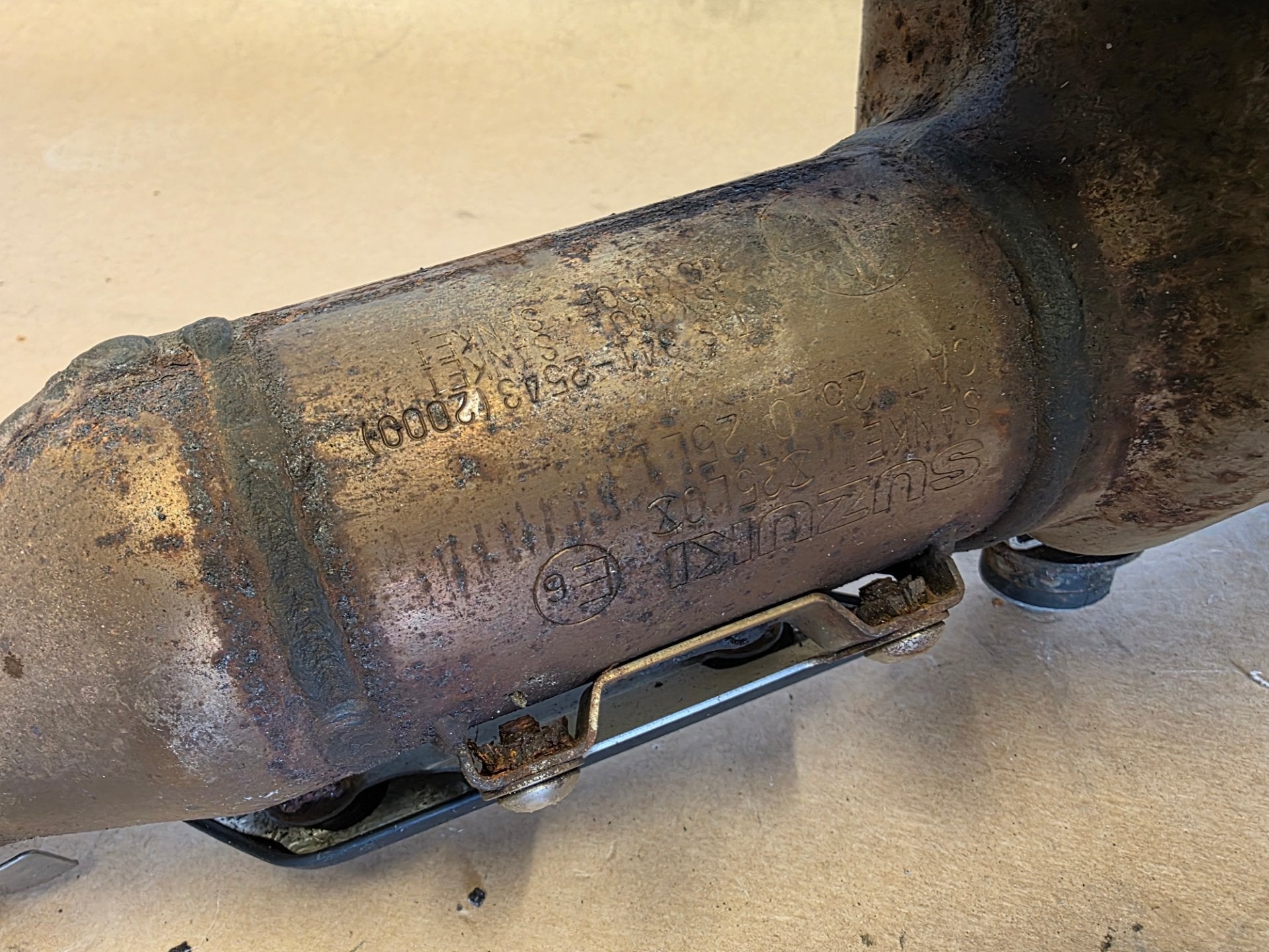Suzuki GSX-8S 2023-2026 OEM Exhaust Downpipes / Headers Silencer Genuine OEM