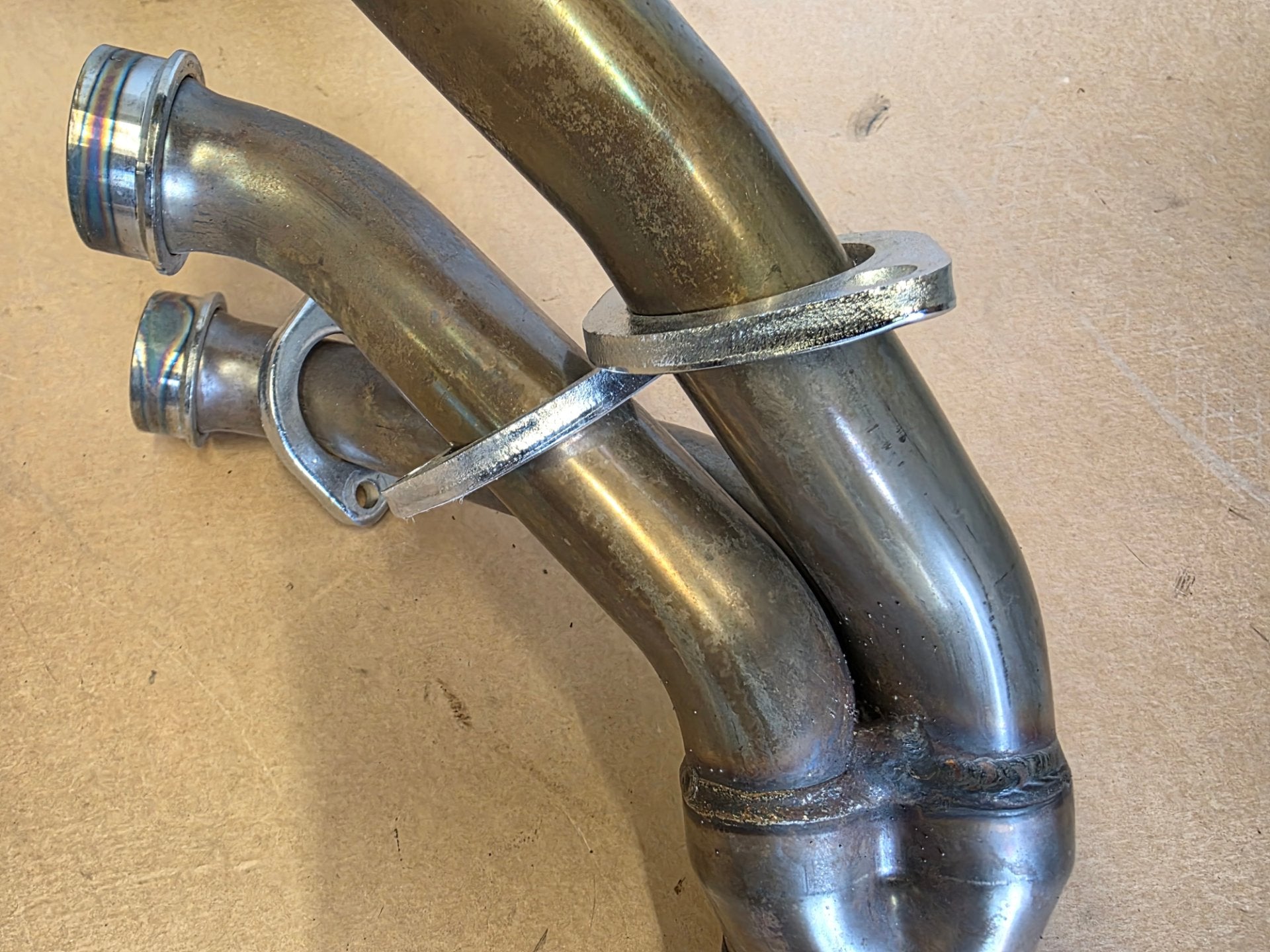 Yamaha MT-09 MT-09 SP 2021-2026 OEM Exhaust Downpipes / Headers Genuine OEM