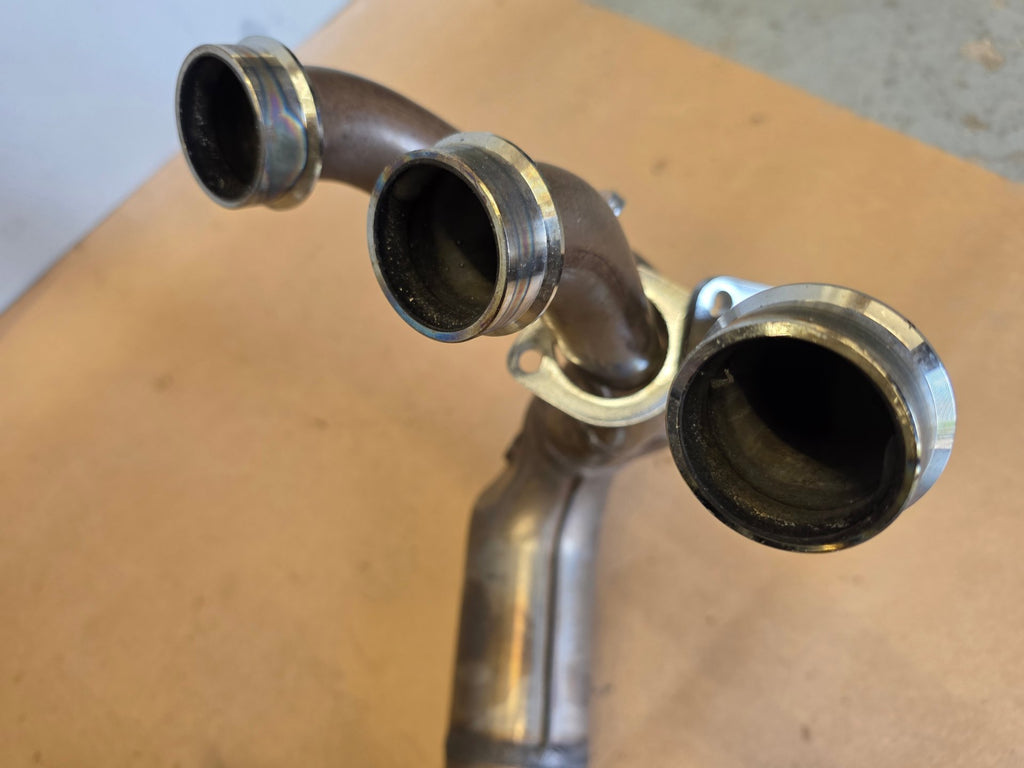 Yamaha MT-09 MT-09 SP 2021-2026 OEM Exhaust Downpipes / Headers Genuine OEM