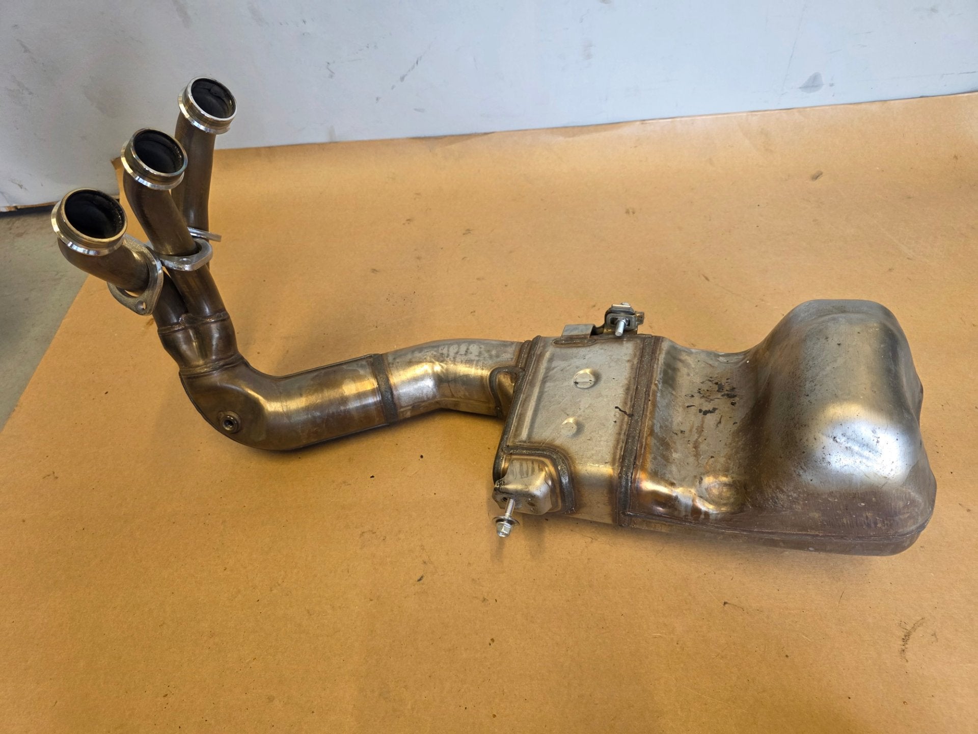 Yamaha MT-09 MT-09 SP 2021-2026 OEM Exhaust Downpipes / Headers Genuine OEM