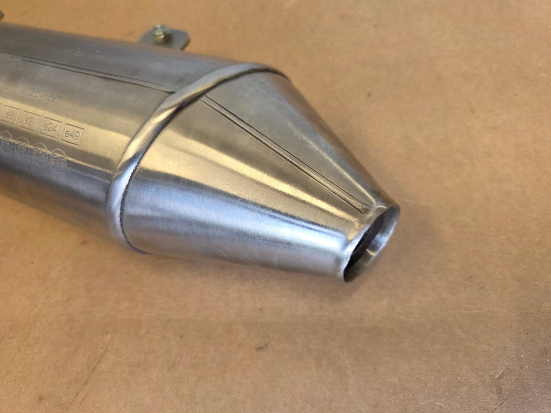Aprilia SX 125 2021-2024 OEM Exhaust Silencer / Can Genuine OEM ZD41097