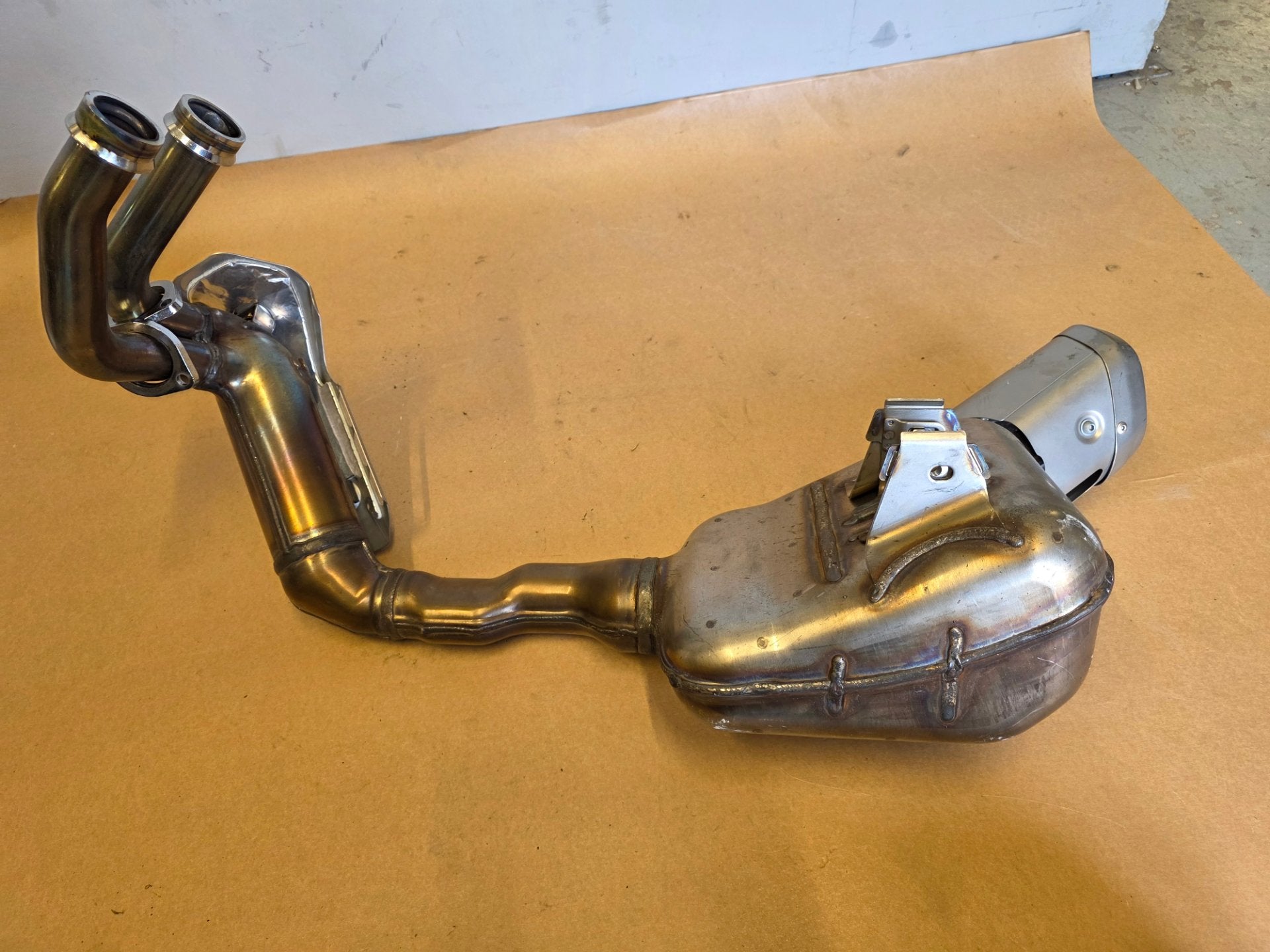 Yamaha MT-07 2021-2024 OEM Exhaust Silencer Headers Genuine OEM