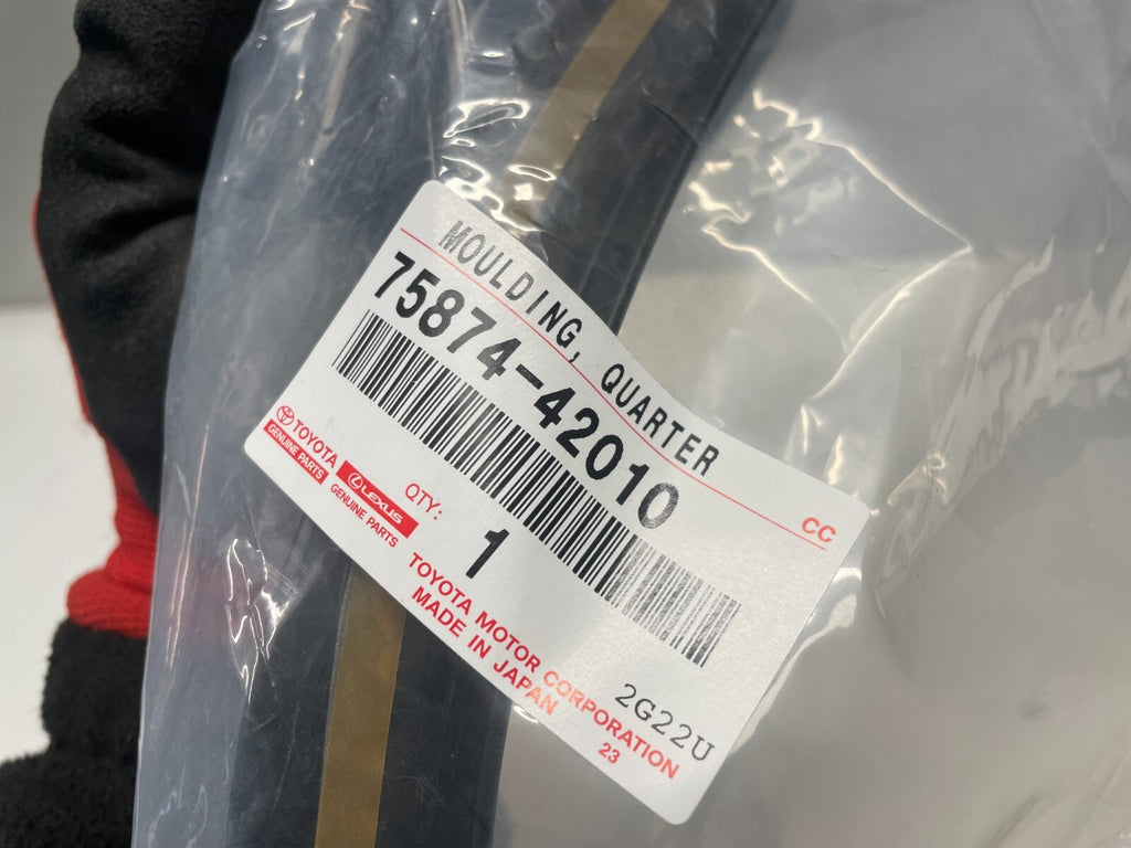 Rear Left Quarter Moulding Trim Toyota RAV4 2019 - 2023