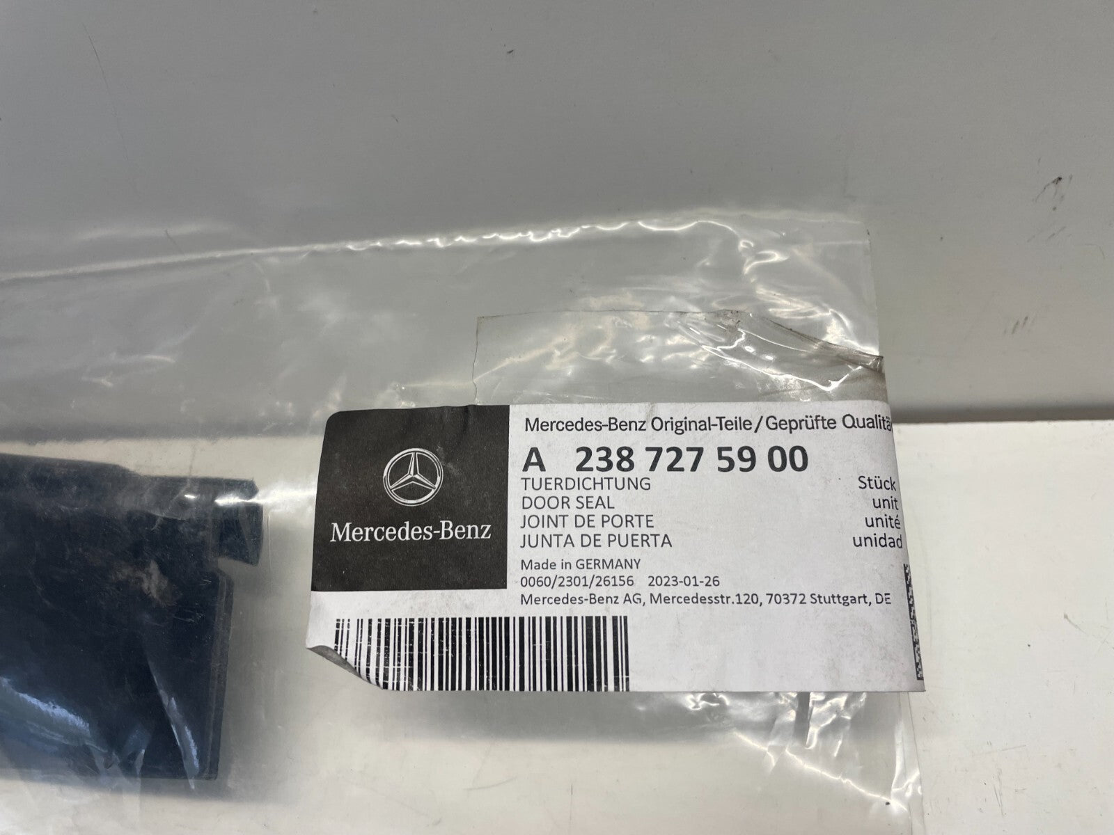 Front Left Door Seal Mercedes-Benz E C238