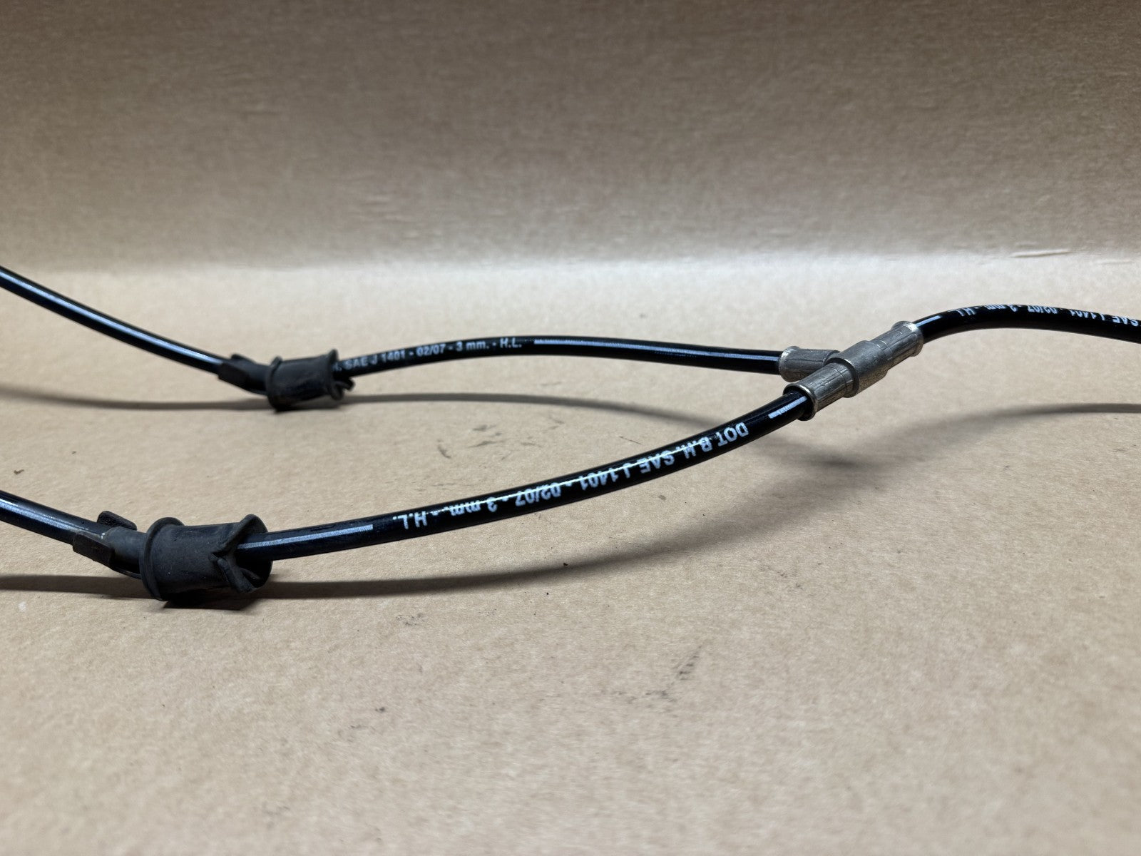 Ducati Hypermotard 1100 S 2007 - 2010 Front Brake Hoses Lines