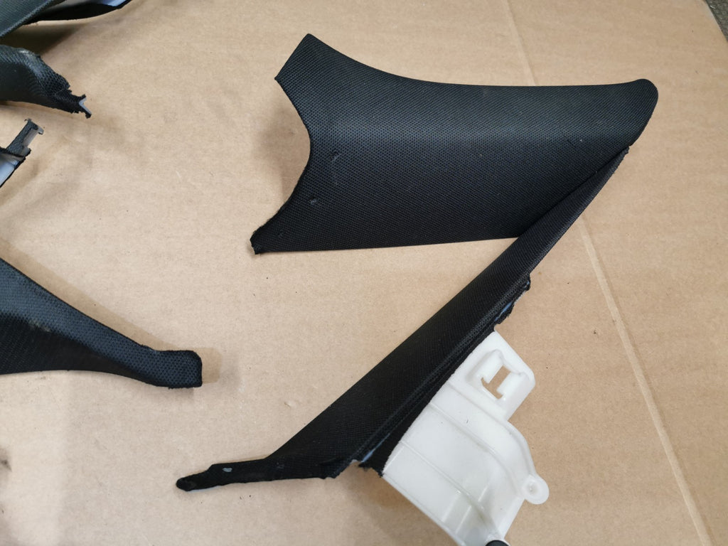 AUDI A4 S4 A C pillar Black Interior Trim Panels 2018 B9 Saloon