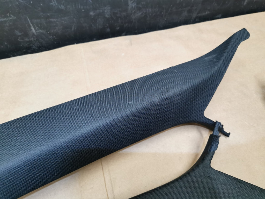 AUDI A4 S4 A C pillar Black Interior Trim Panels 2018 B9 Saloon