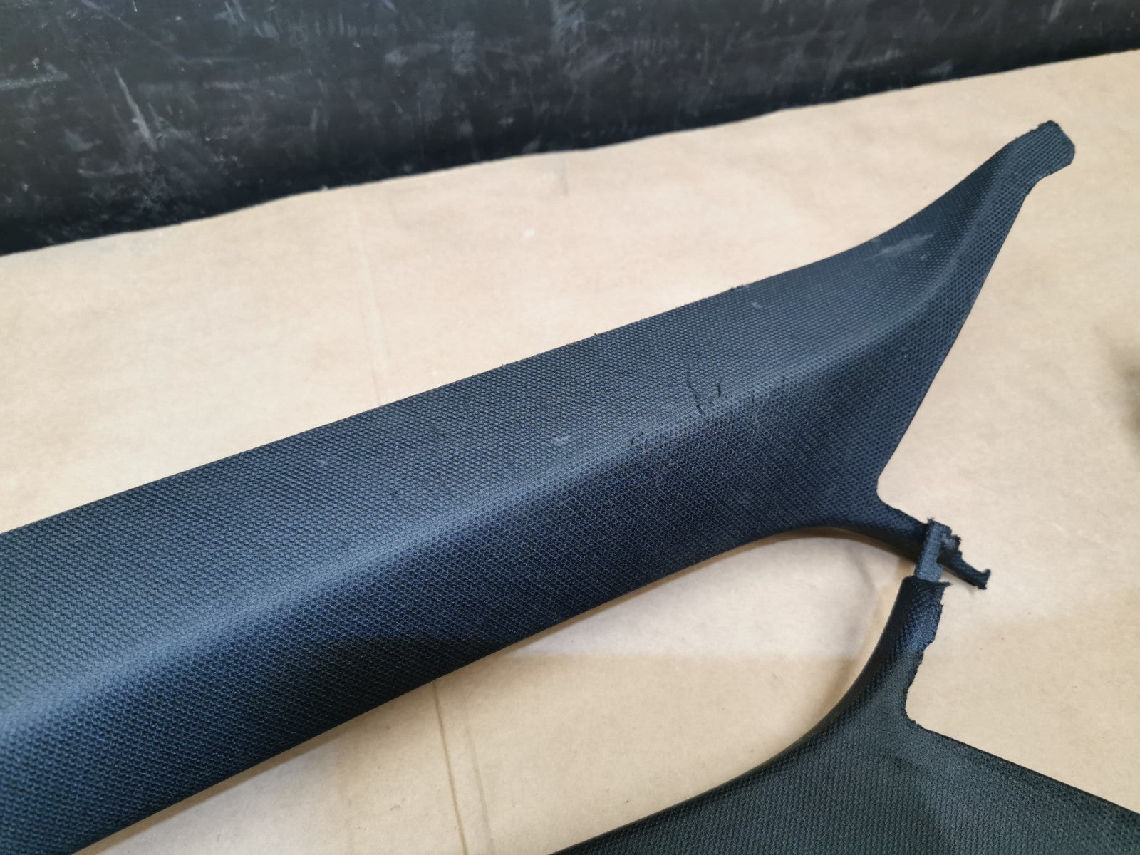 AUDI A4 S4 A C pillar Black Interior Trim Panels 2018 B9 Saloon