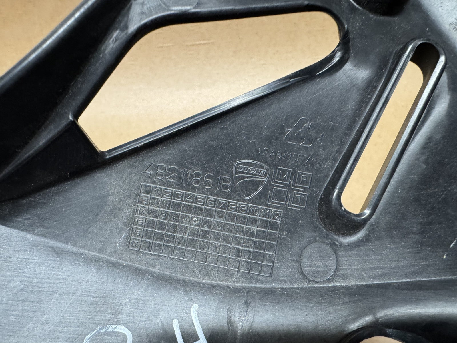 Ducati Monster 821 2014 (2014 - 2016) Right Side Cover Fairing