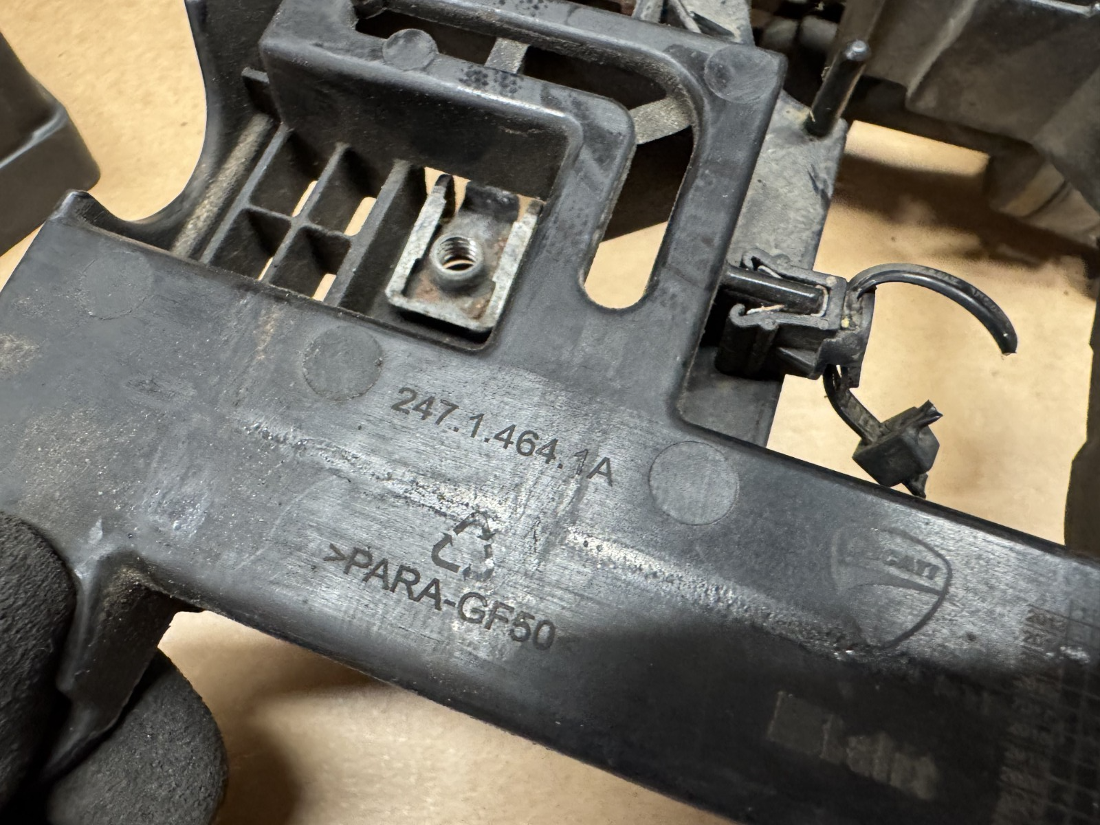 Ducati Monster 821 2014 (2014 - 2016) Battery Box Tray