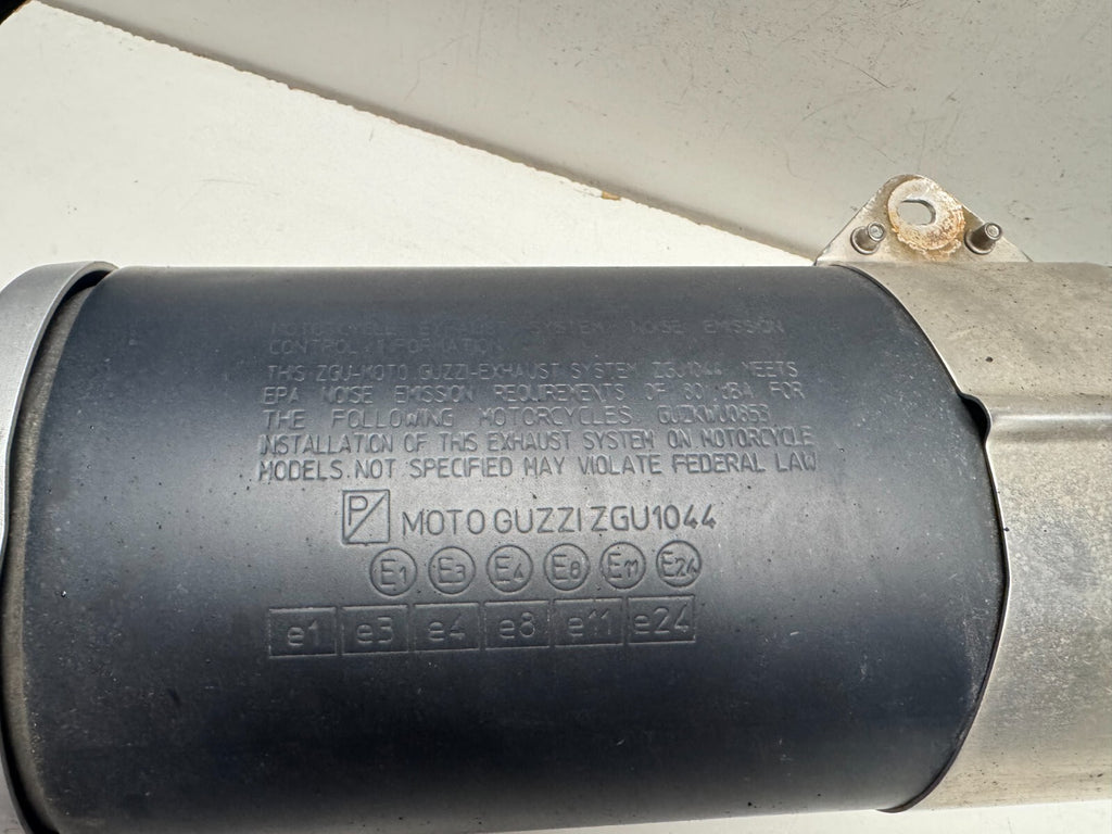 Exhaust Silencer Moto Guzzi V85 TT 2020