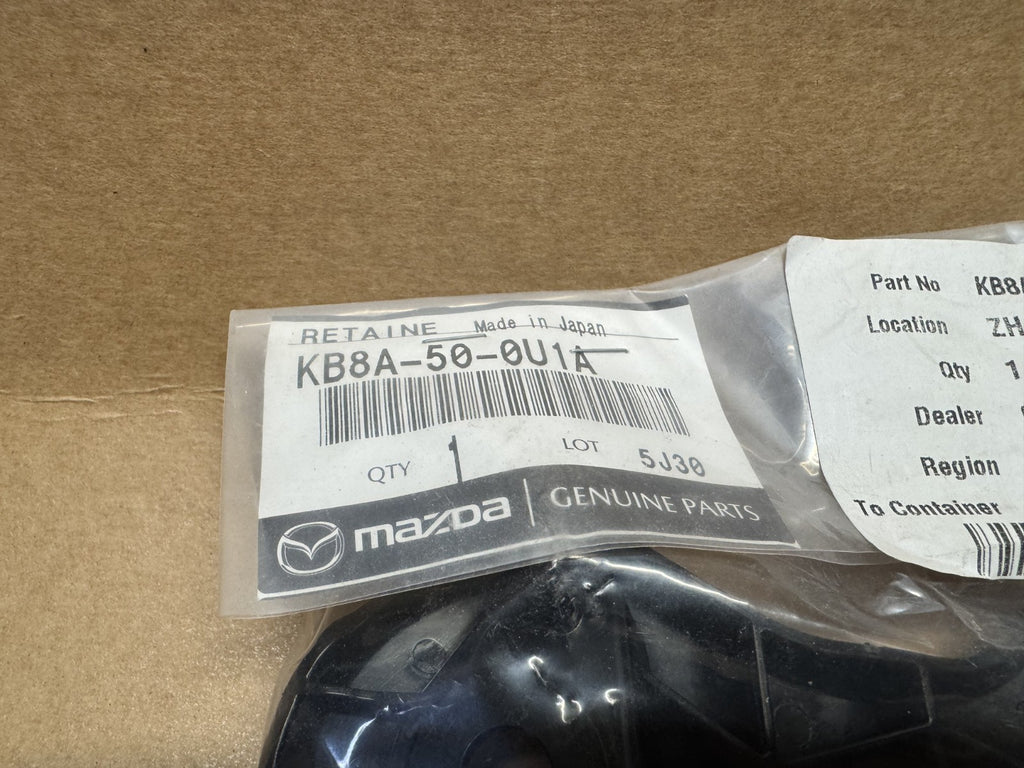 OEM MAZDA CX-5 2017- FRONT LEFT BUMPER BRACKET KB8A500U1A NEW