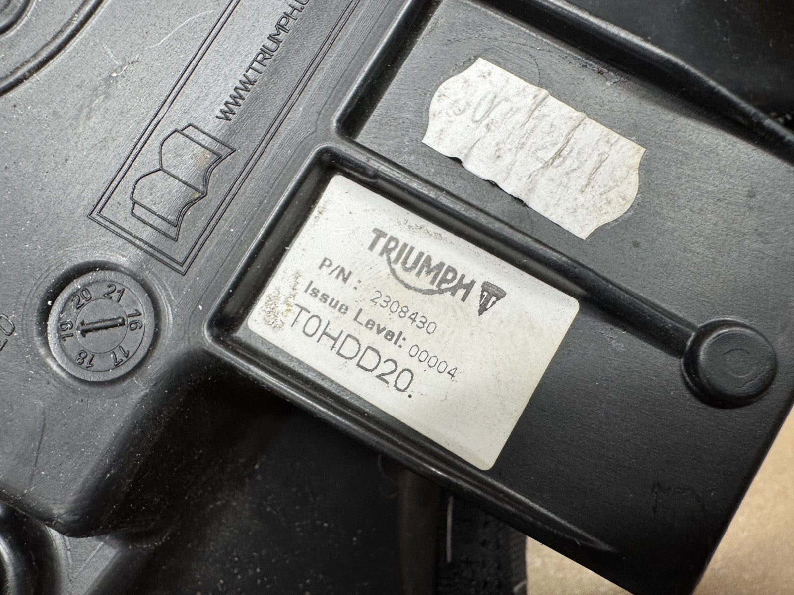 Triumph Street Triple 765 RS 2020 - 2022 Front Rider Seat